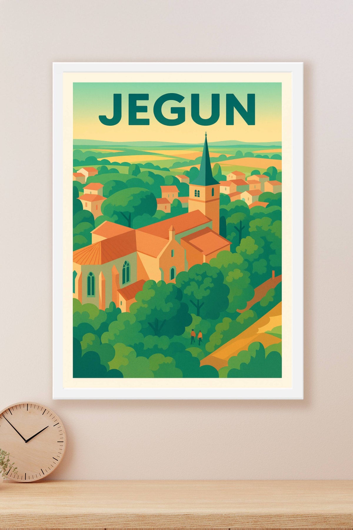 Affiche de Jegun - Charme et sérénité au cœur du Gers