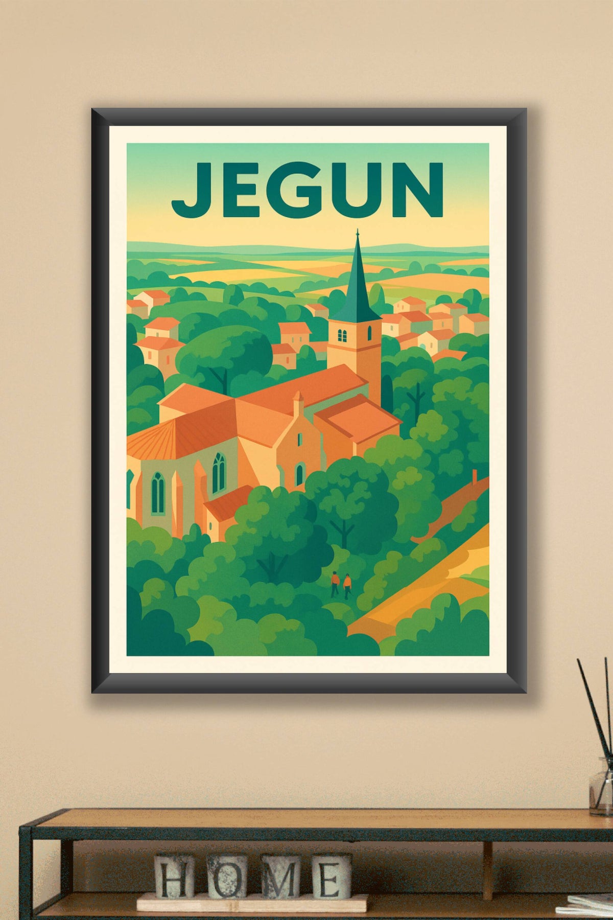 Affiche de Jegun - Charme et sérénité au cœur du Gers