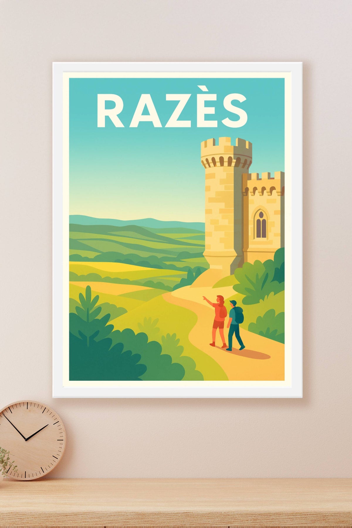 Affiche de Razès - Escapade au cœur des paysages historiques