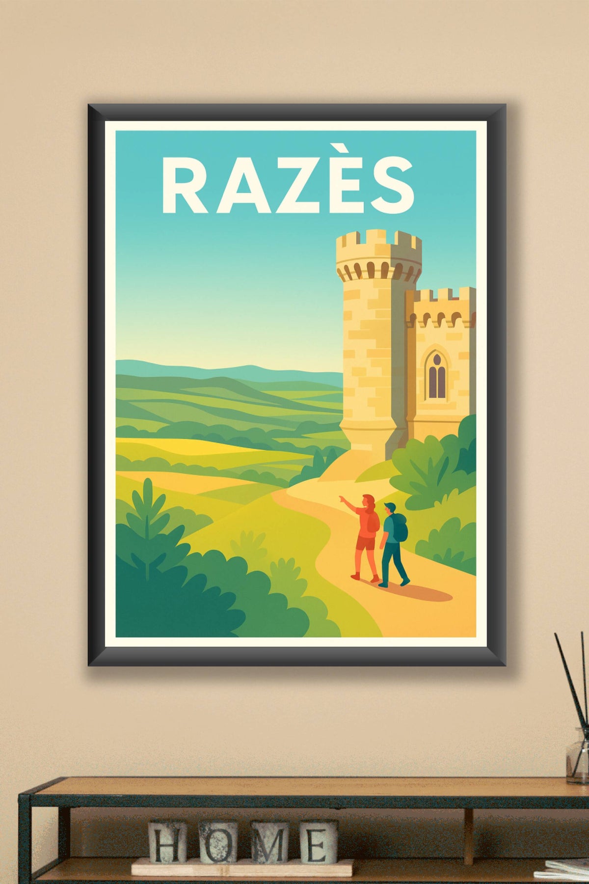 Affiche de Razès - Escapade au cœur des paysages historiques