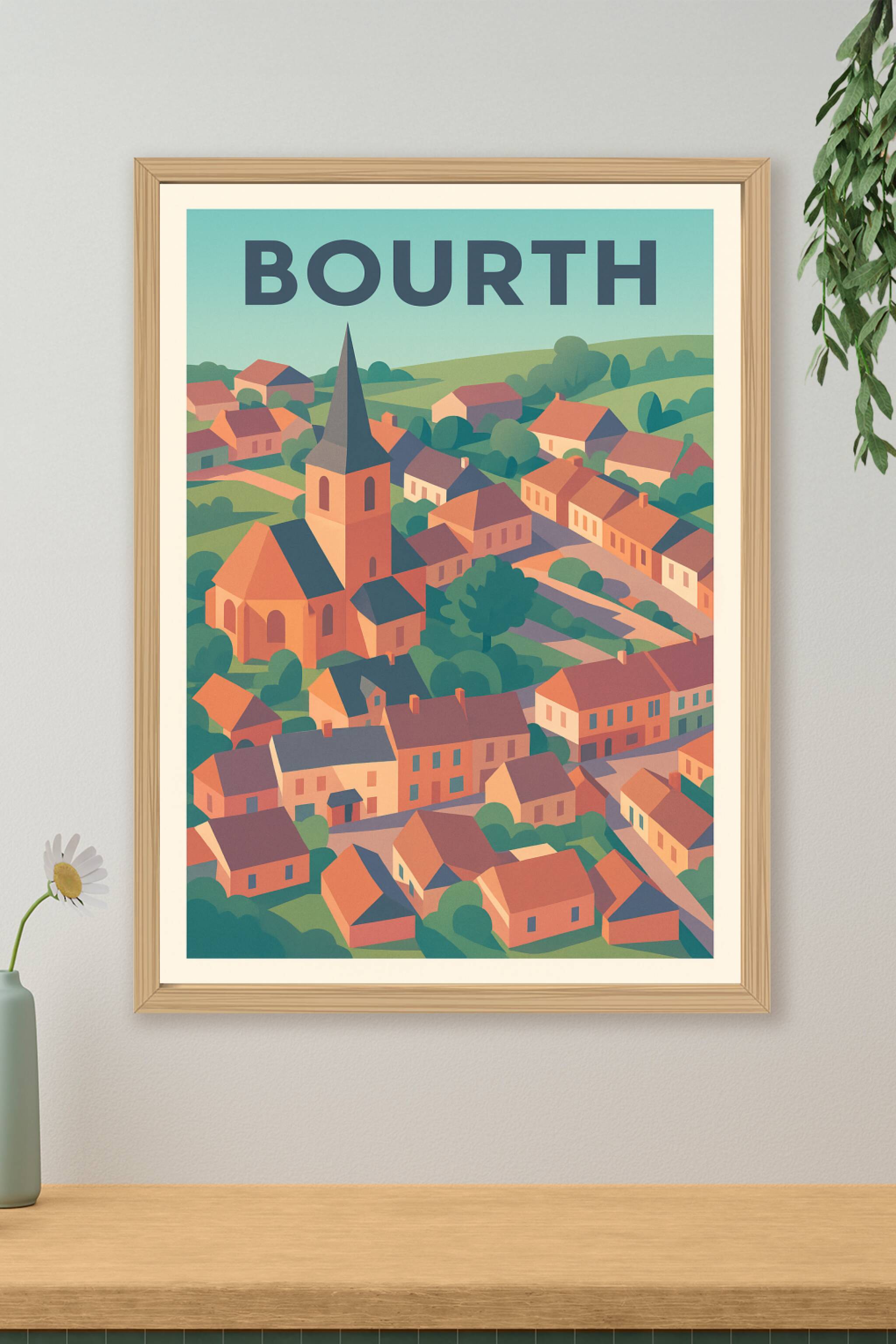 Affiche de Bourth - Charme et sérénité d'un village normand