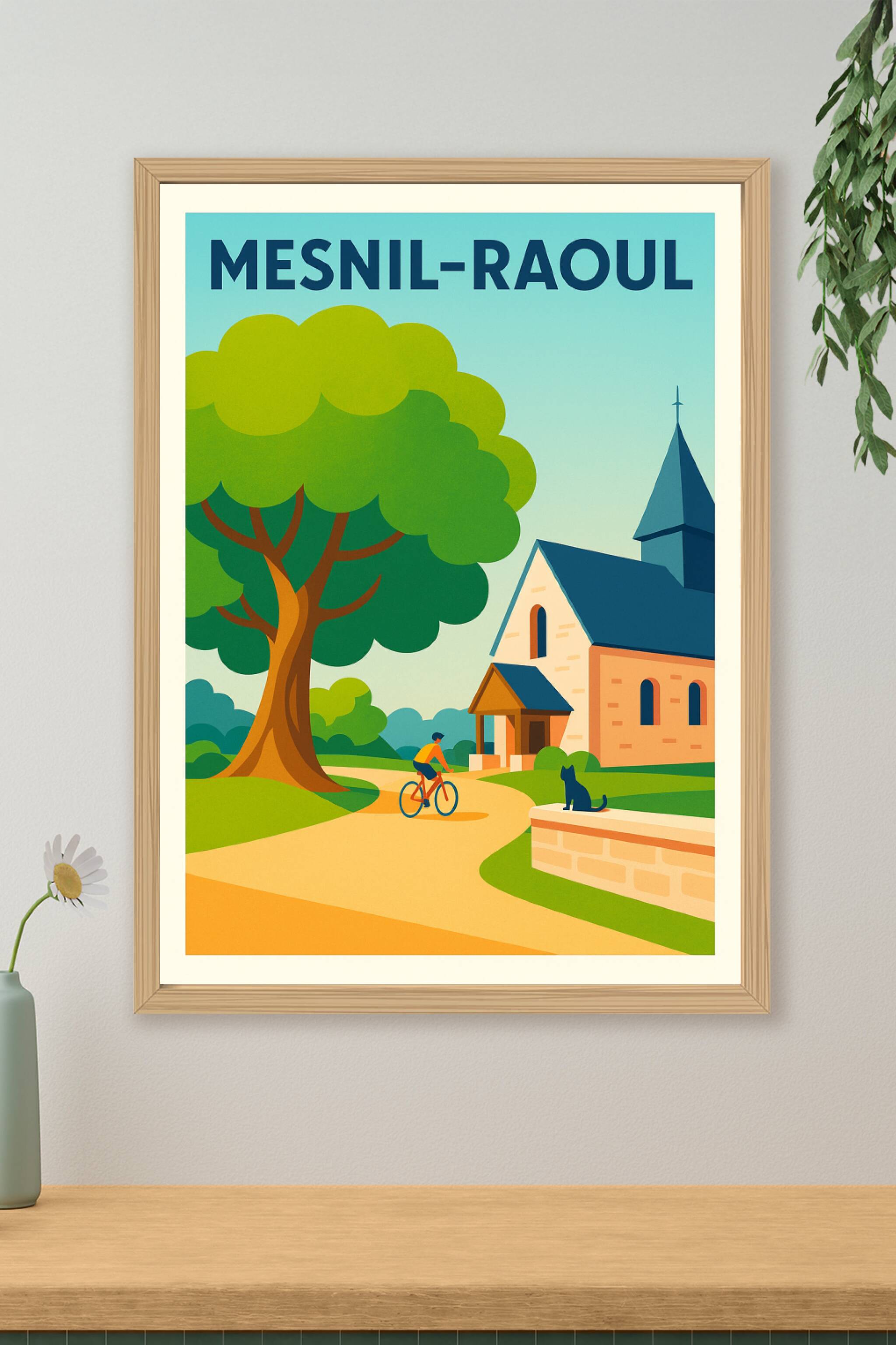 Affiche de Mesnil-Raoul - Charme champêtre et douceur de vivre