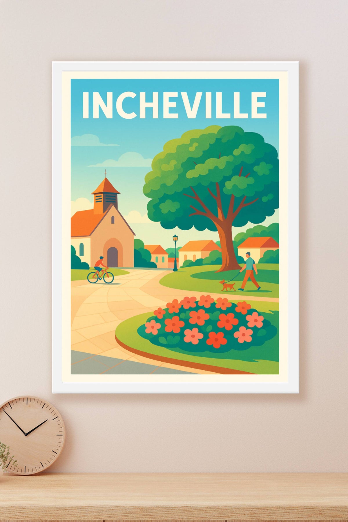 Affiche de Incheville - Harmonie champêtre et douceur de vivre