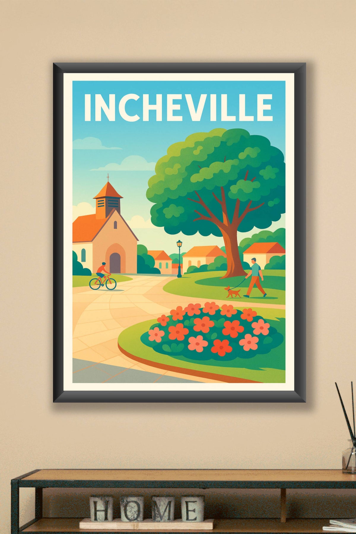 Affiche de Incheville - Harmonie champêtre et douceur de vivre