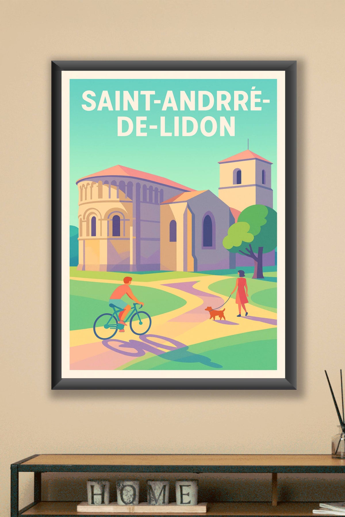 Affiche de Saint-André-de-Lidon - Charme et sérénité au cœur de la Charente-Maritime