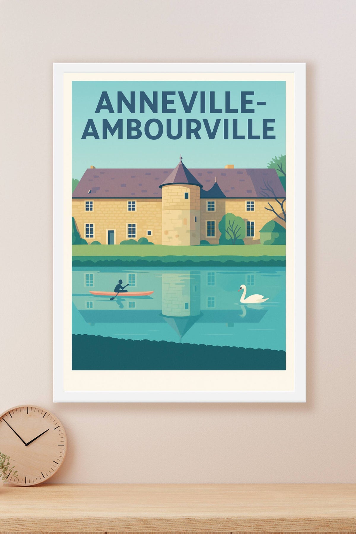Affiche de Anneville-Ambourville - Charme et Sérénité au Bord de l'Eau