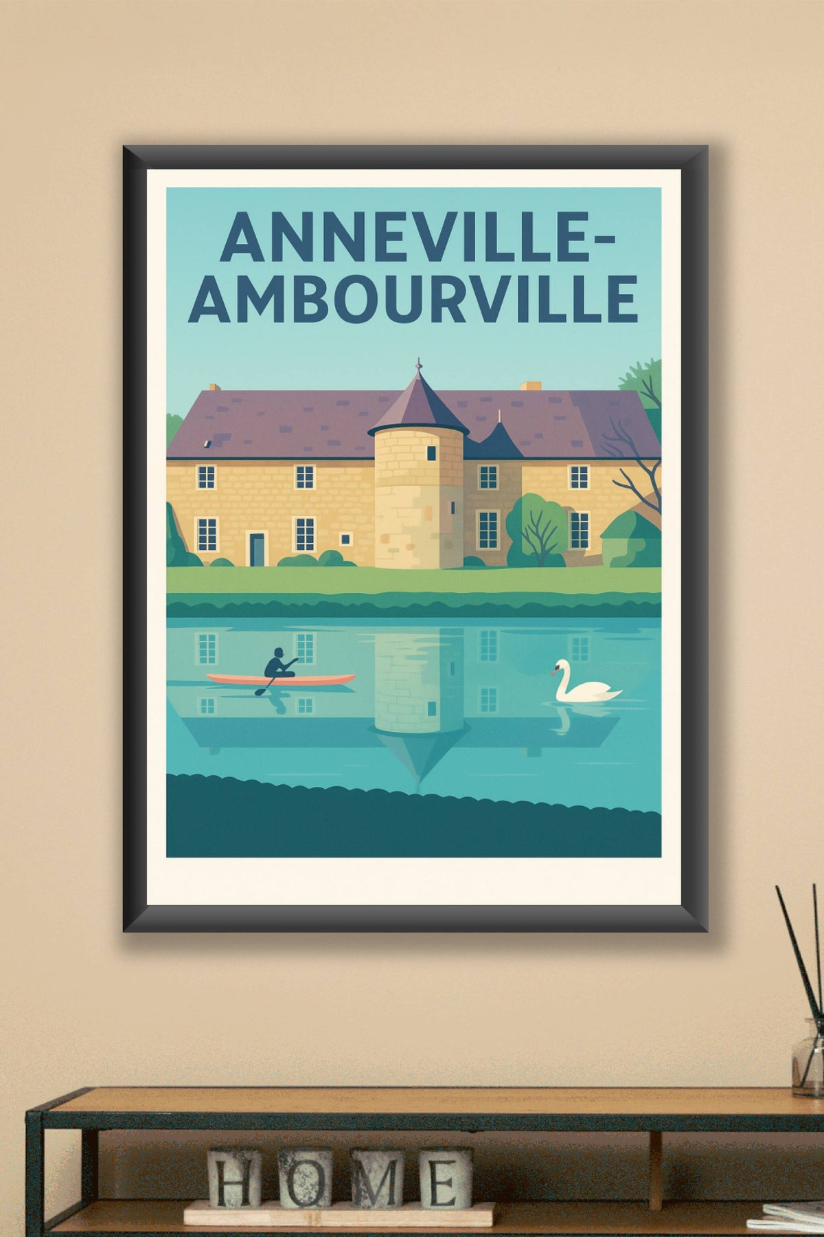 Affiche de Anneville-Ambourville - Charme et Sérénité au Bord de l'Eau