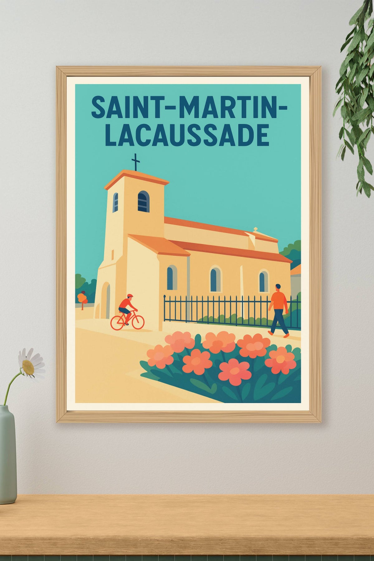 Affiche de Saint-Martin-Lacaussade - Charme et sérénité au cœur de la Gironde