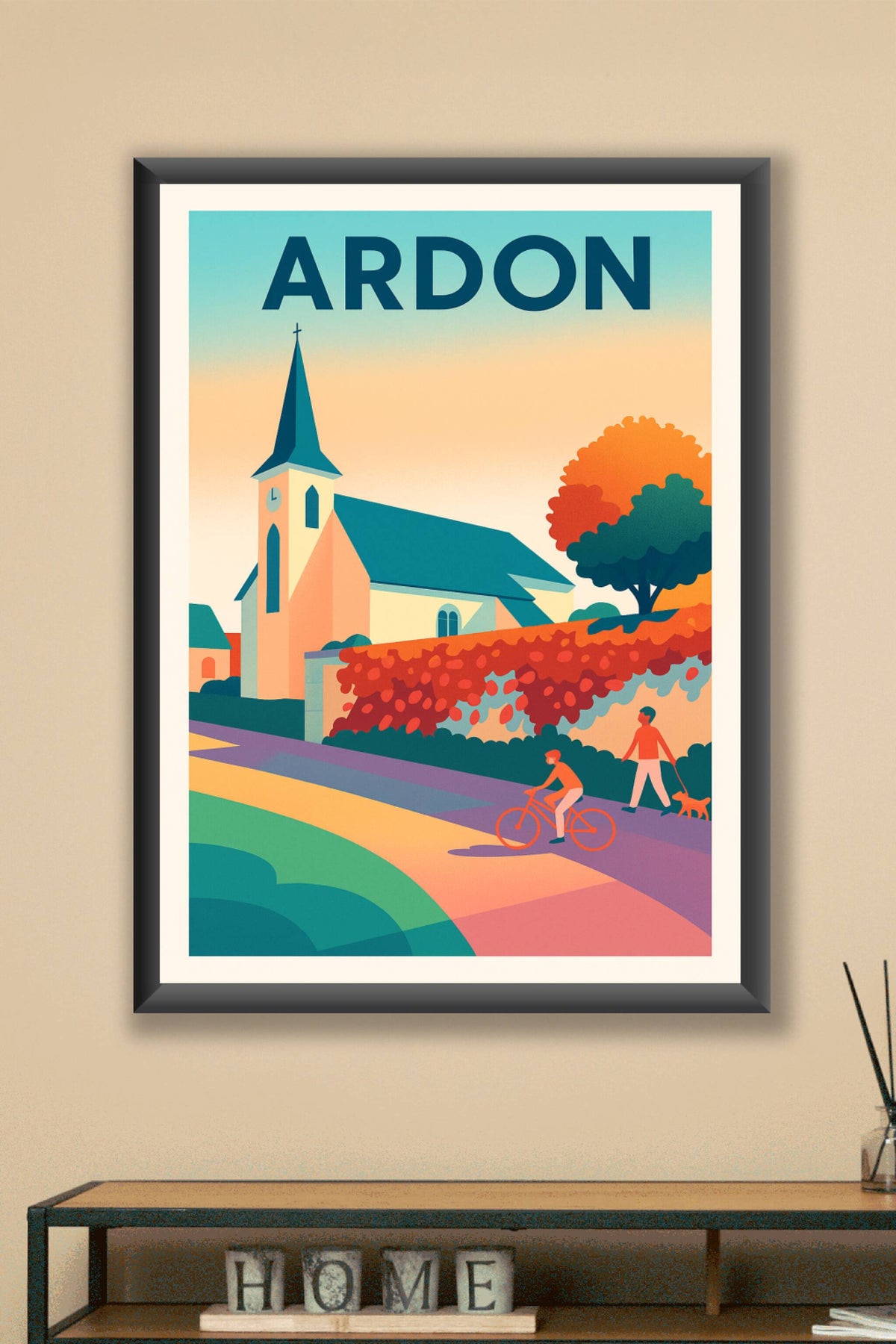 Affiche de Ardon - Charme paisible d'un village en couleur