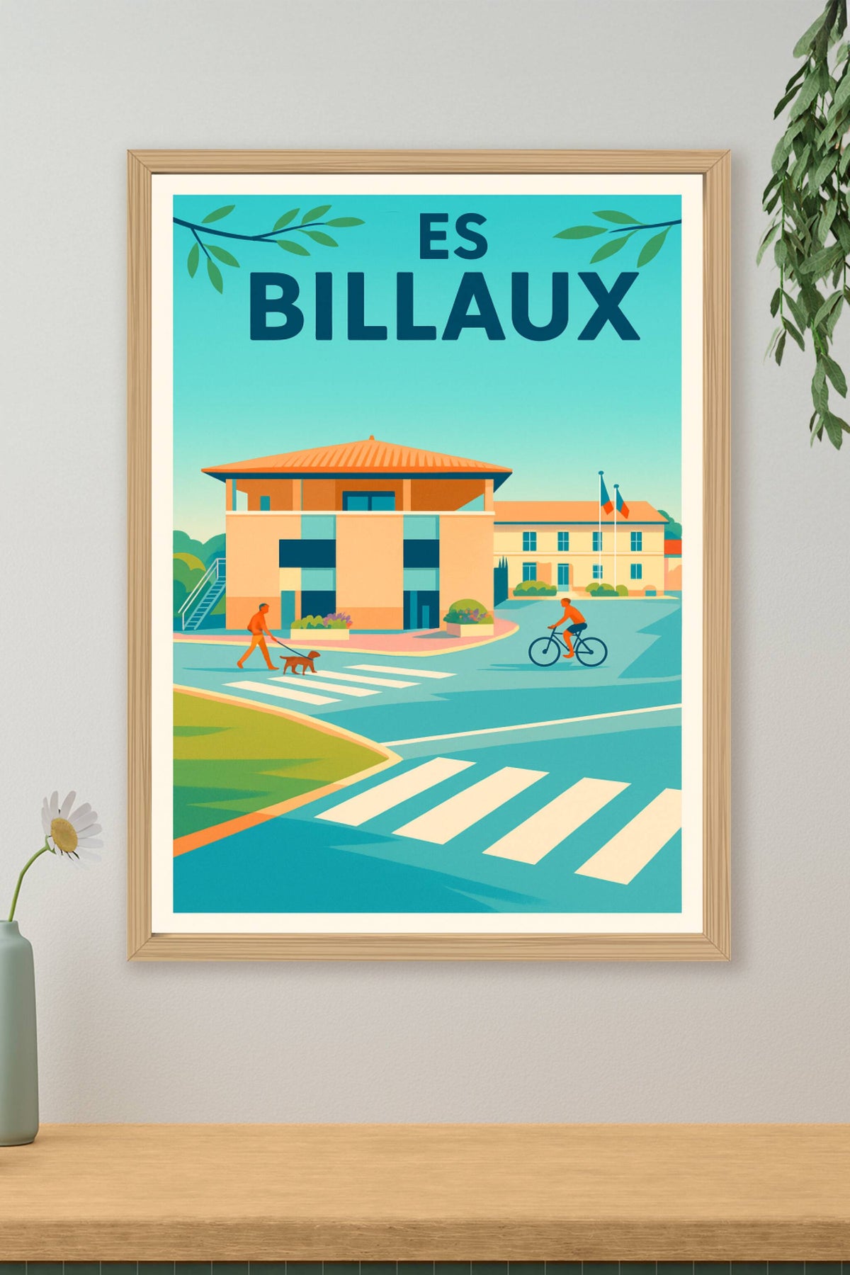 Affiche de Les Billaux - Ambiance paisible et moderne au cœur de la ville