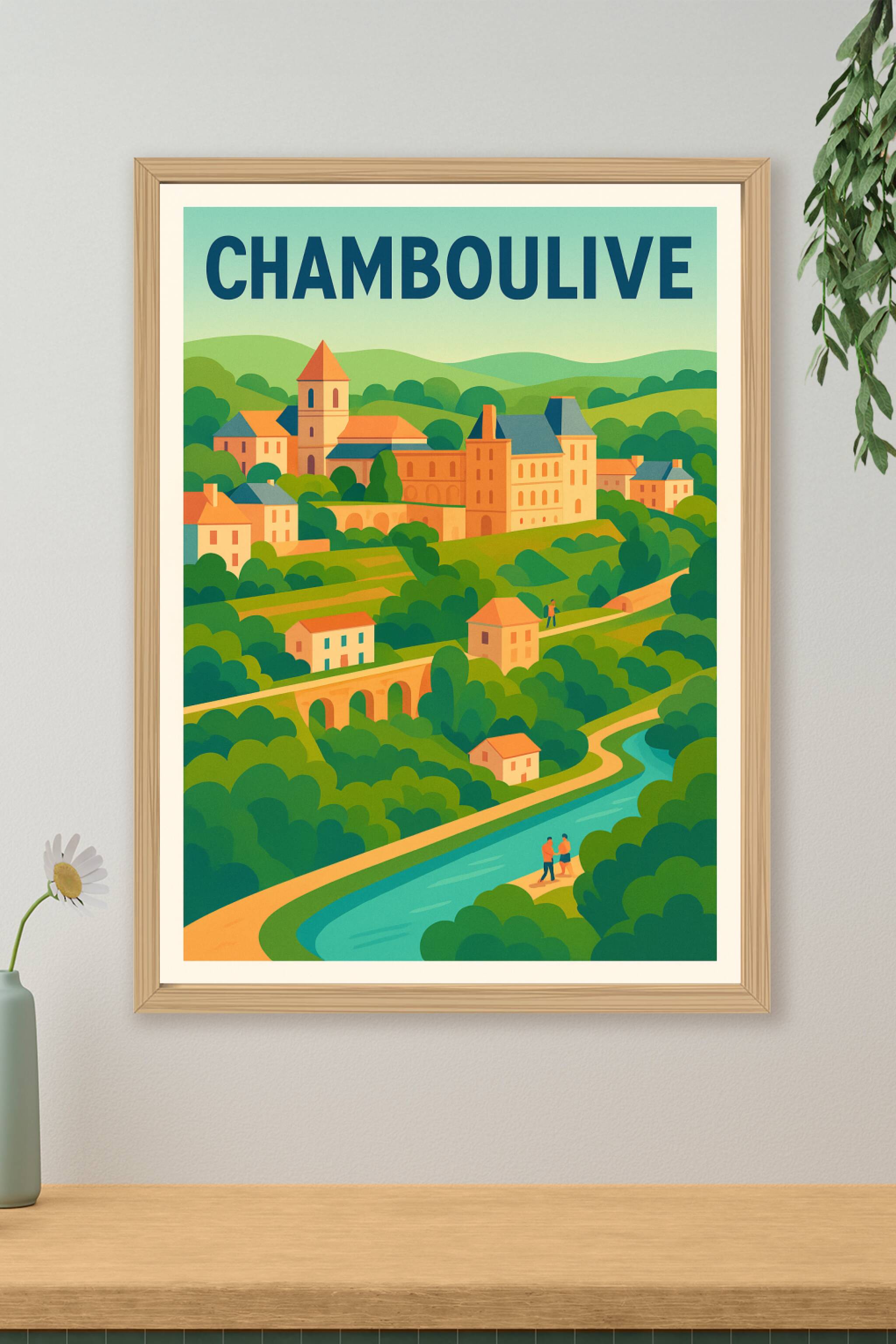 Affiche de Chamboulive - Charme rural au cœur de la nature