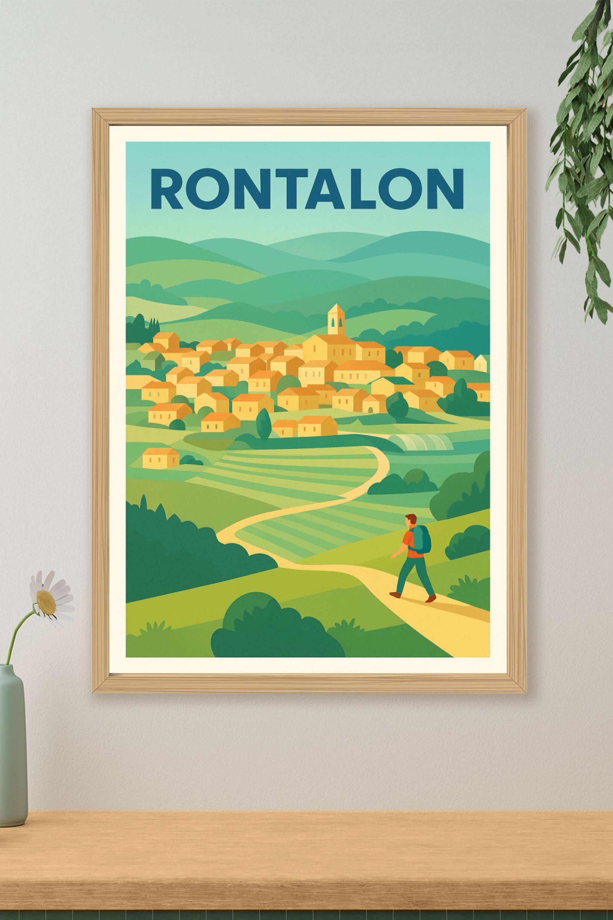 Affiche de Rontalon - Escapade bucolique au cœur des Monts du Lyonnais