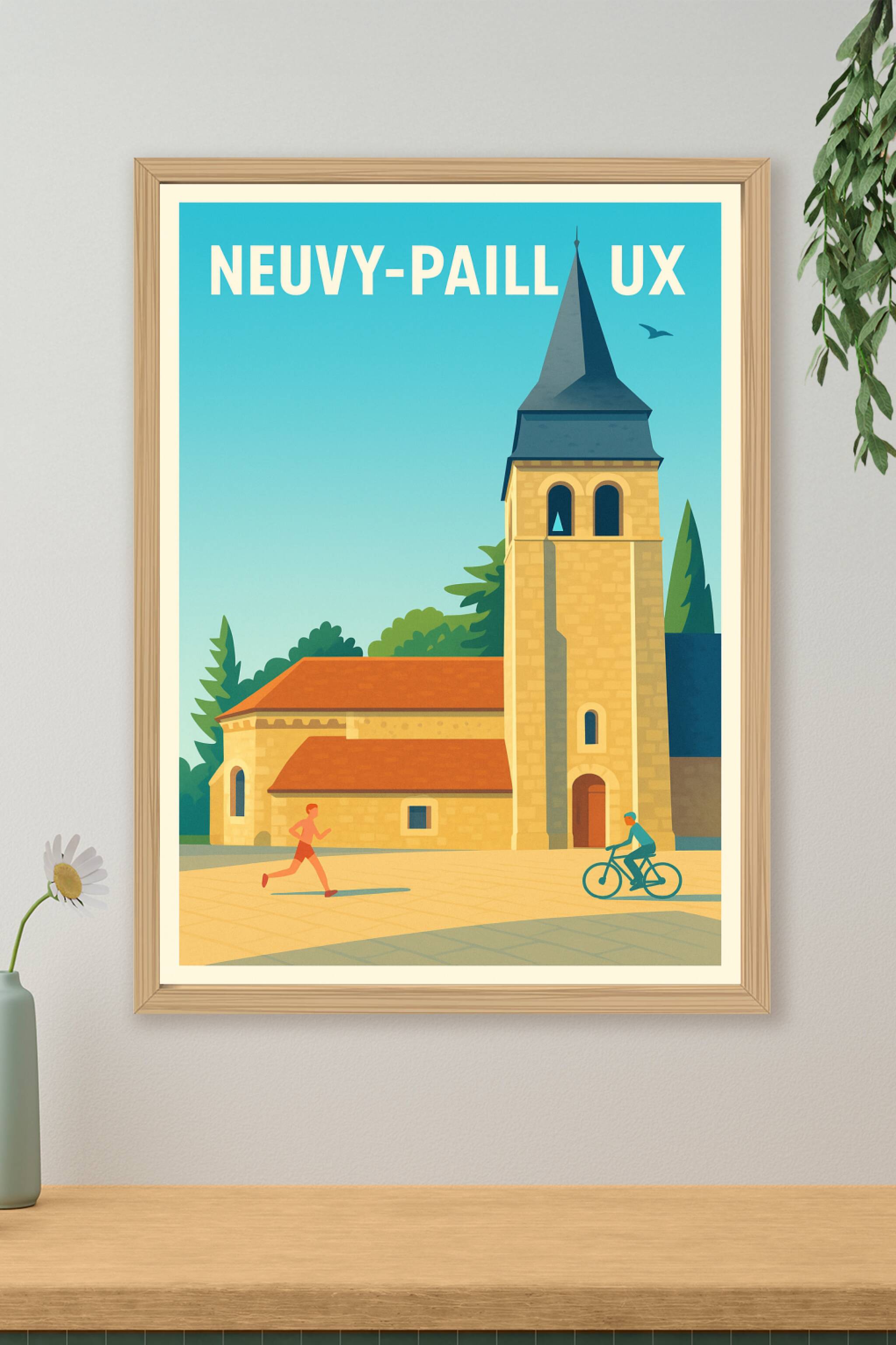 Affiche de Neuvy-Pailloux - Charme et sérénité au cœur du village