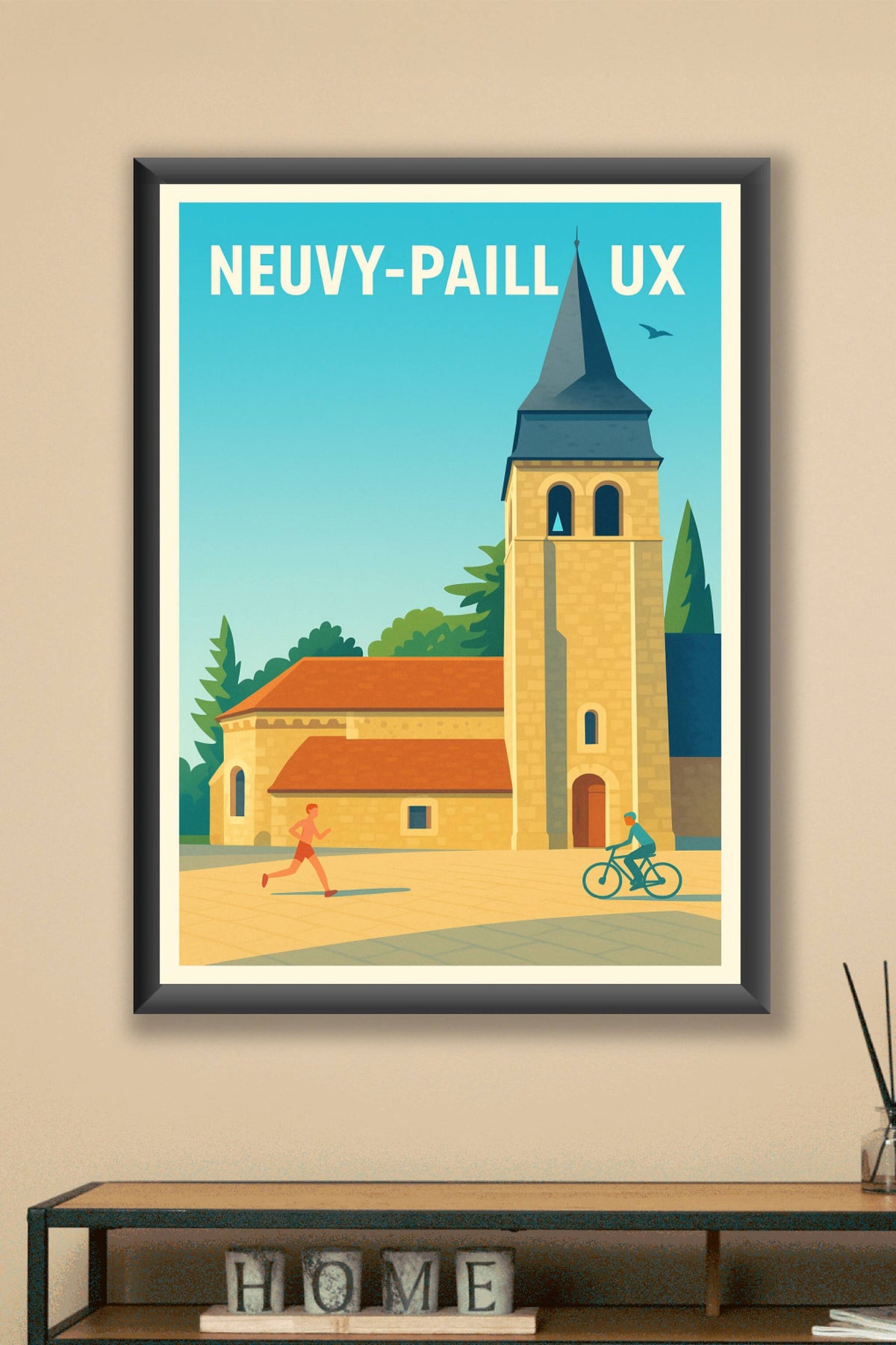 Affiche de Neuvy-Pailloux - Charme et sérénité au cœur du village