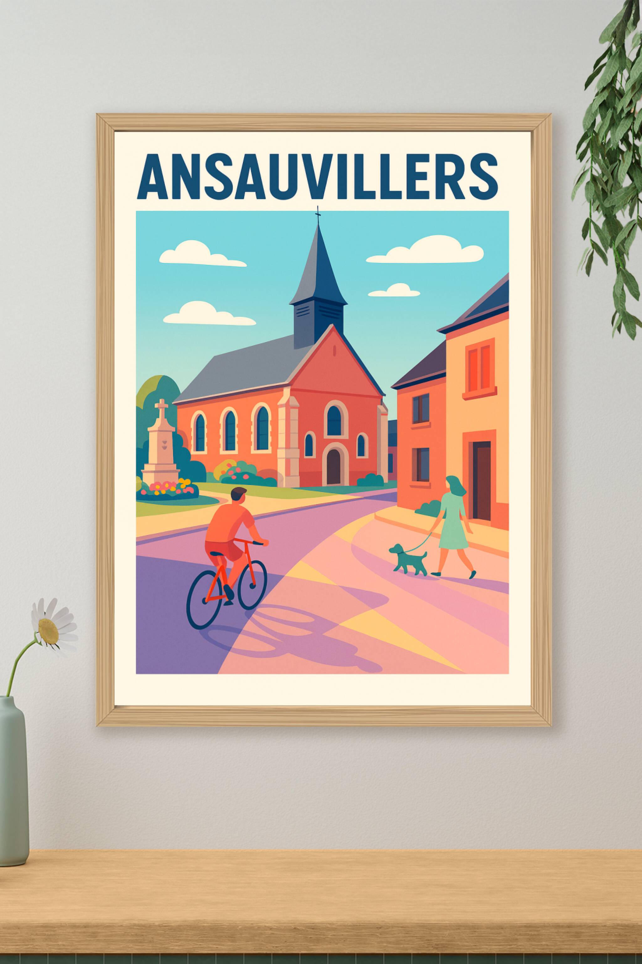 Affiche de Ansauvillers - Un coin de sérénité à découvrir