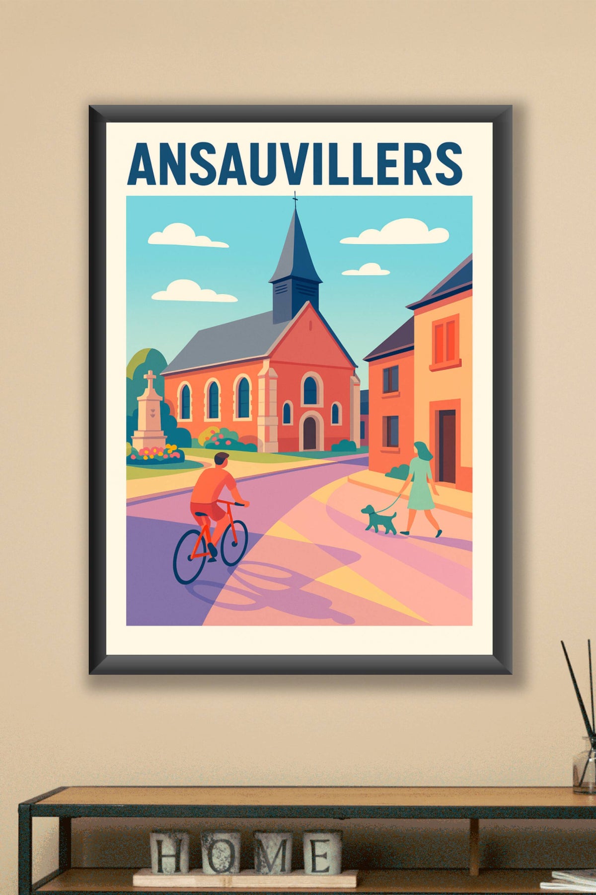 Affiche de Ansauvillers - Un coin de sérénité à découvrir