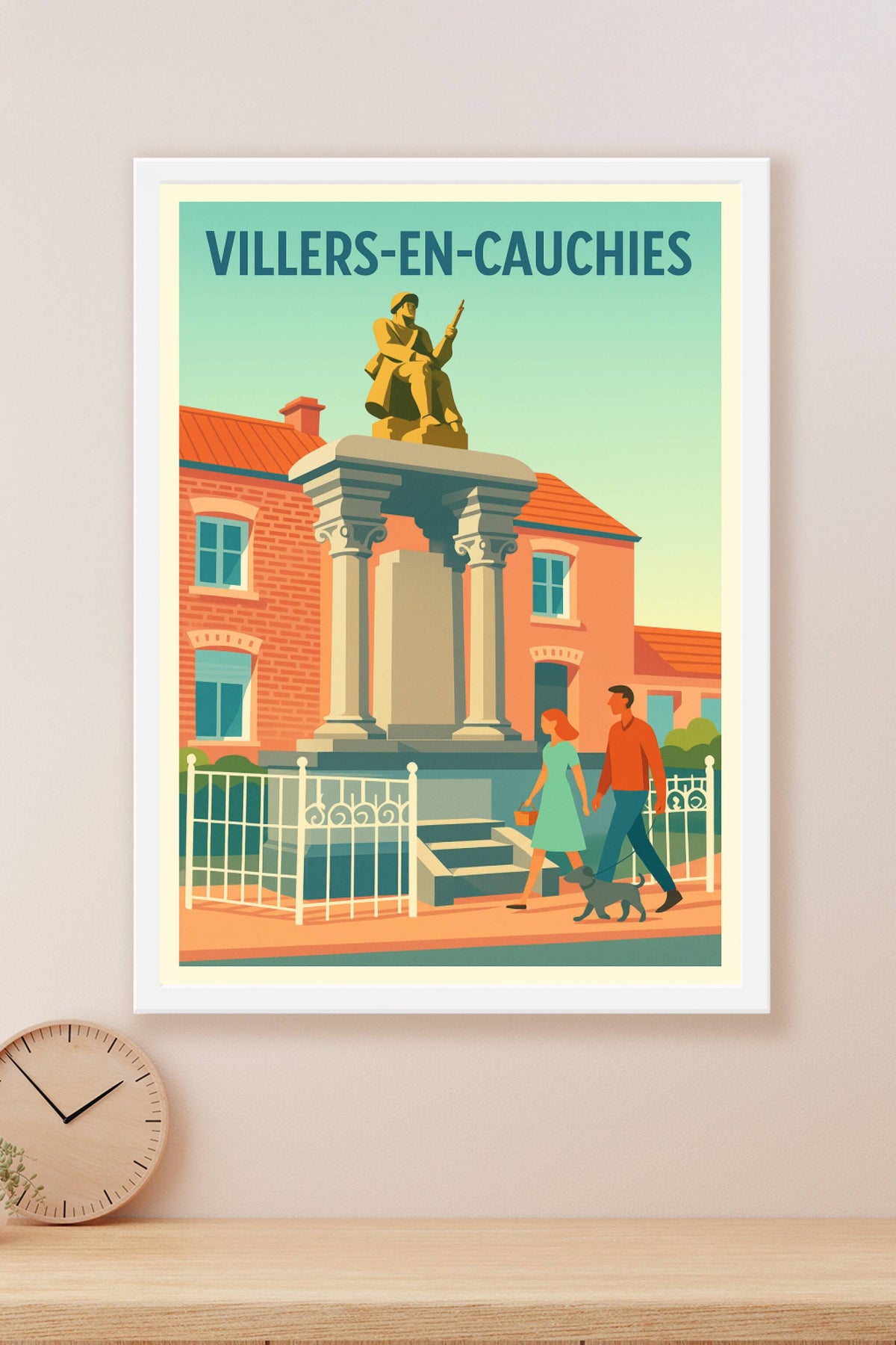 Affiche de Villers-en-Cauchies - Charme et histoire au cœur du village