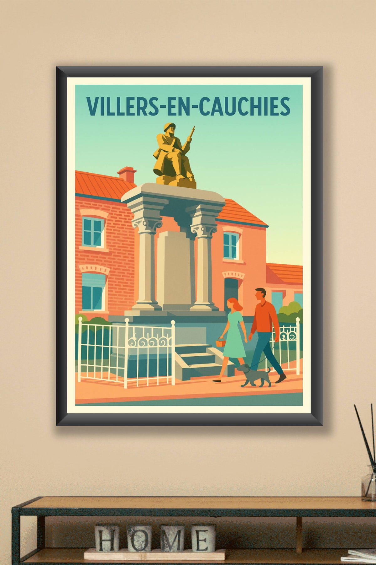 Affiche de Villers-en-Cauchies - Charme et histoire au cœur du village