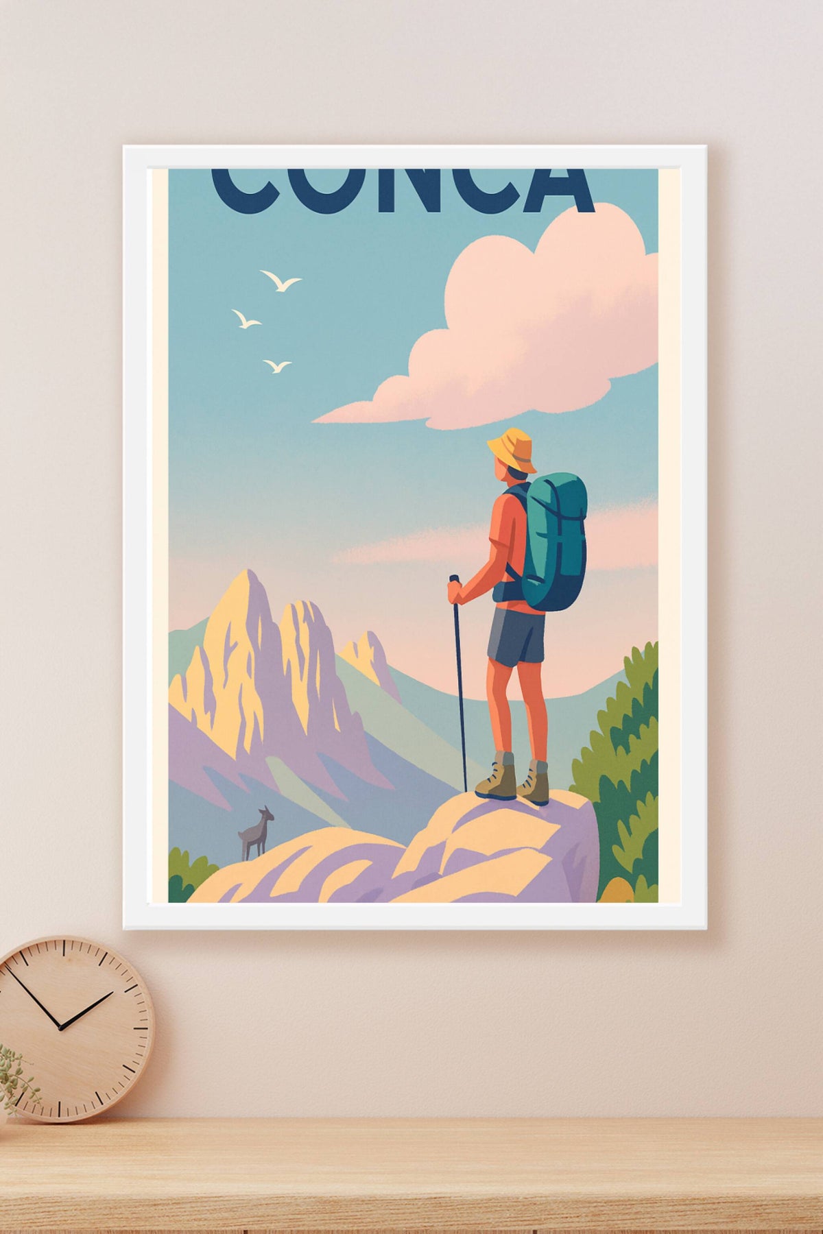 Affiche de Conca - L'appel de la montagne et de l'aventure