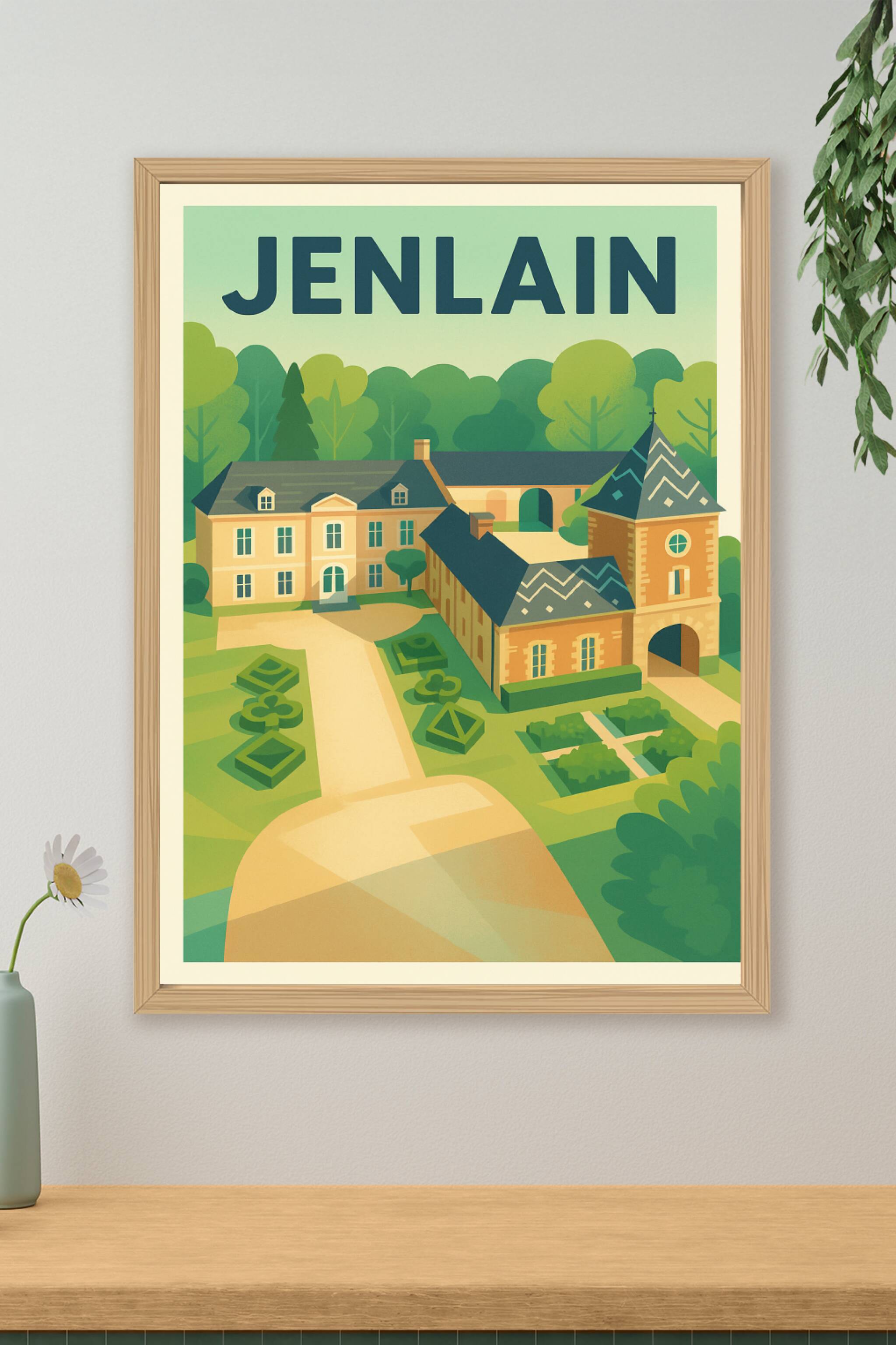 Affiche de Jenlain - Charme et sérénité au cœur du patrimoine