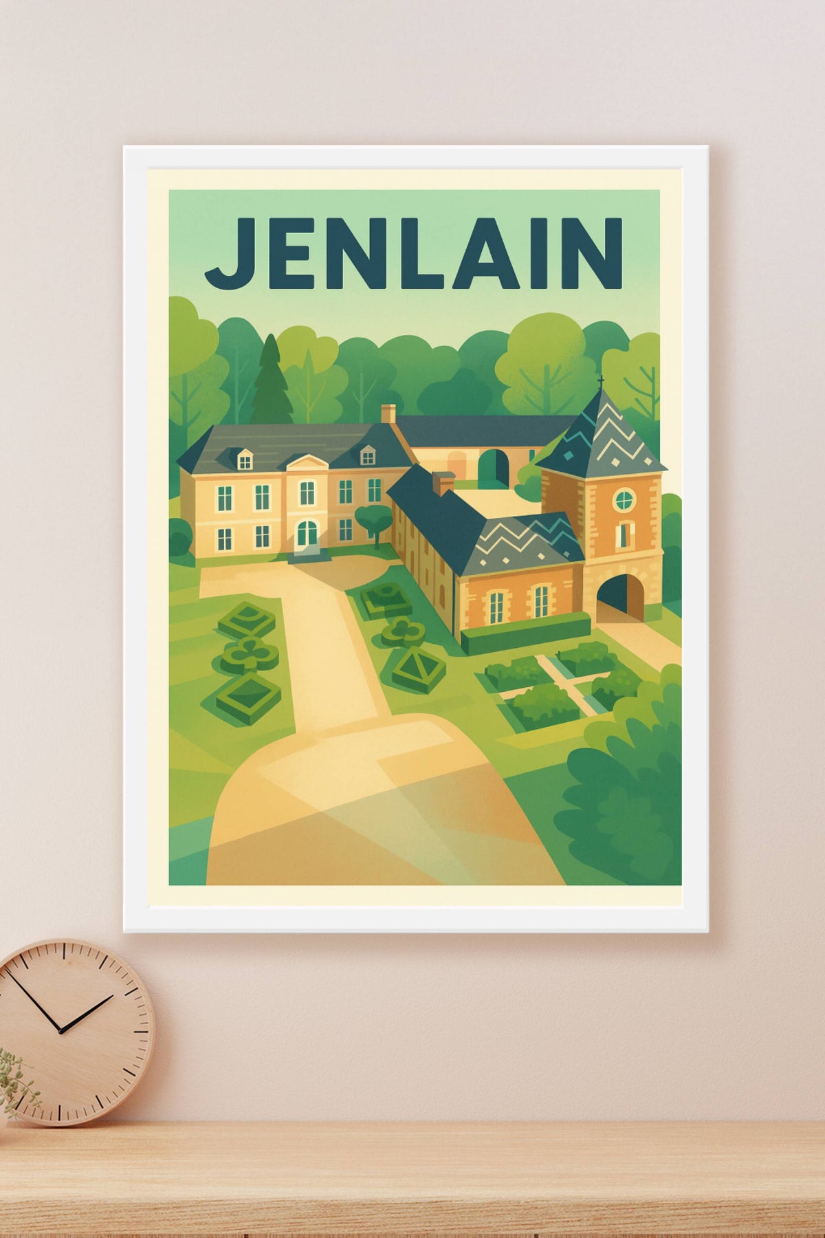 Affiche de Jenlain - Charme et sérénité au cœur du patrimoine