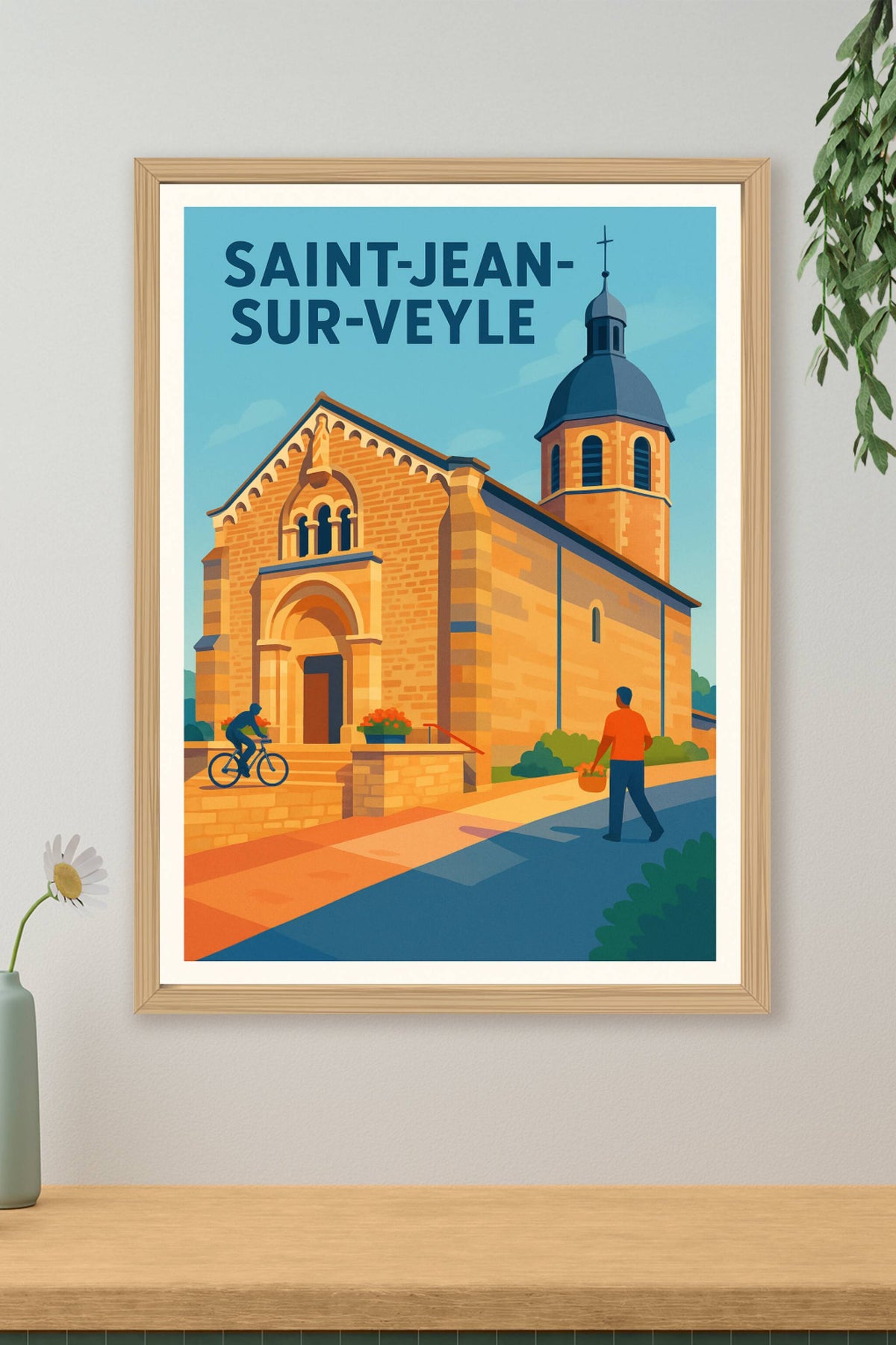 Affiche de Saint-Jean-sur-Veyle - Charme authentique et vie paisible