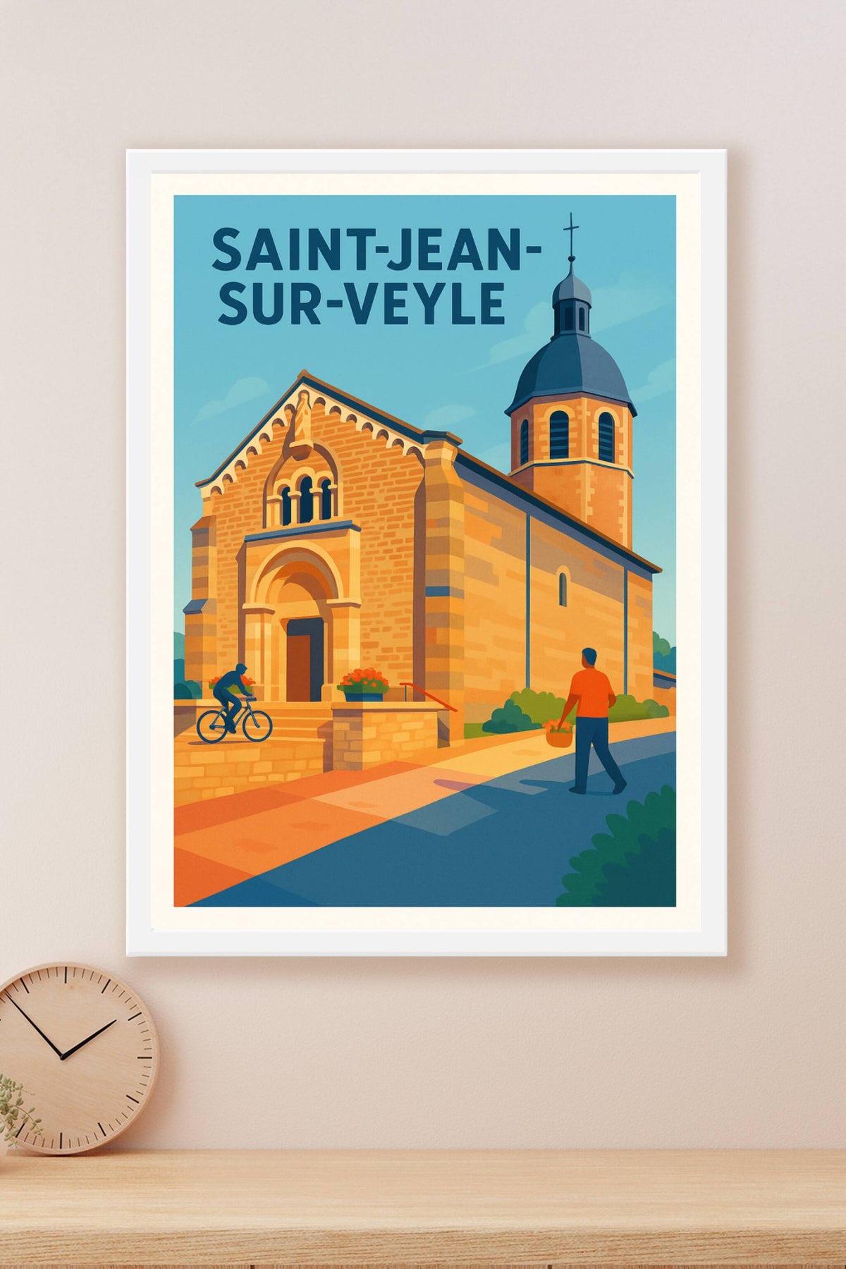 Affiche de Saint-Jean-sur-Veyle - Charme authentique et vie paisible