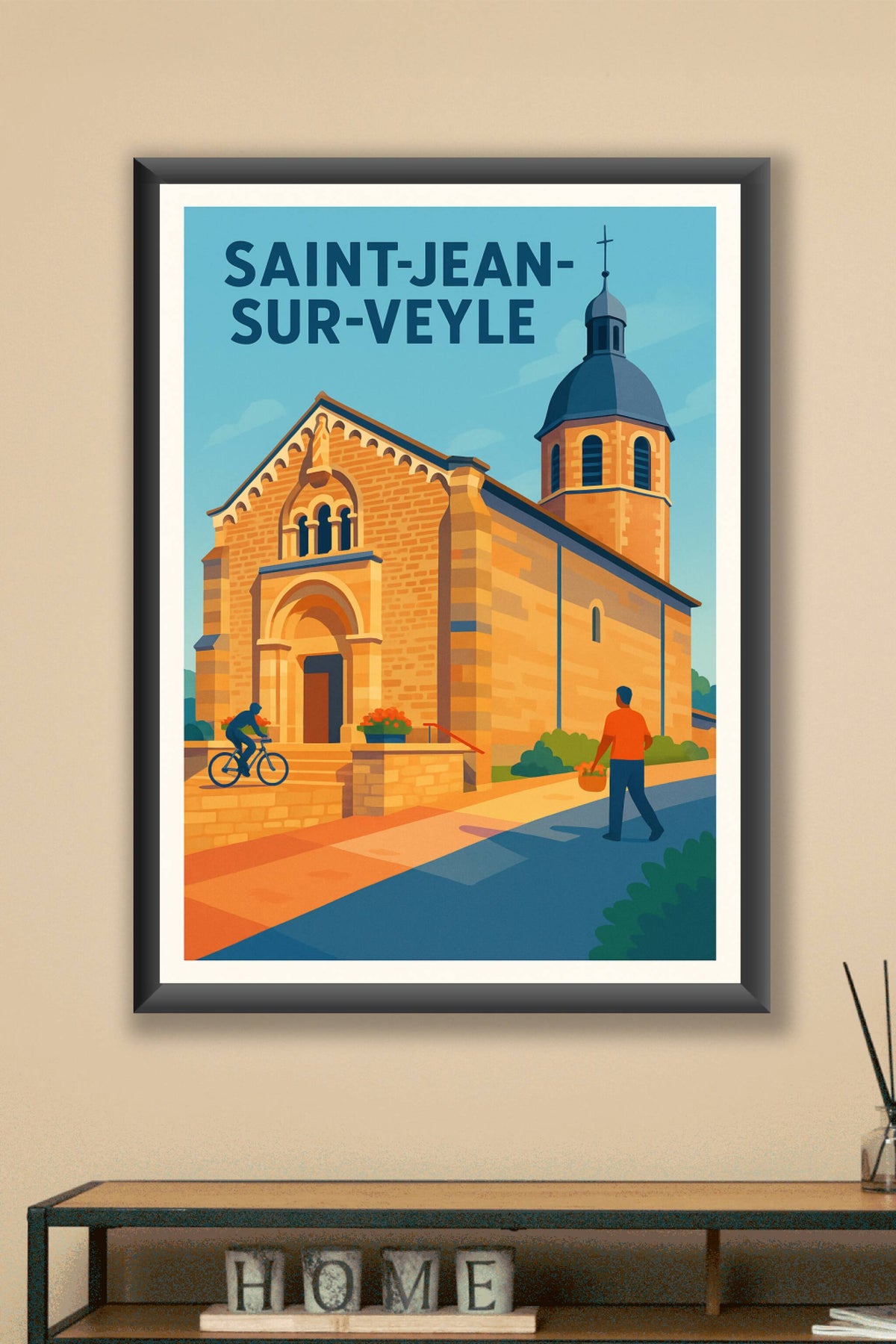 Affiche de Saint-Jean-sur-Veyle - Charme authentique et vie paisible