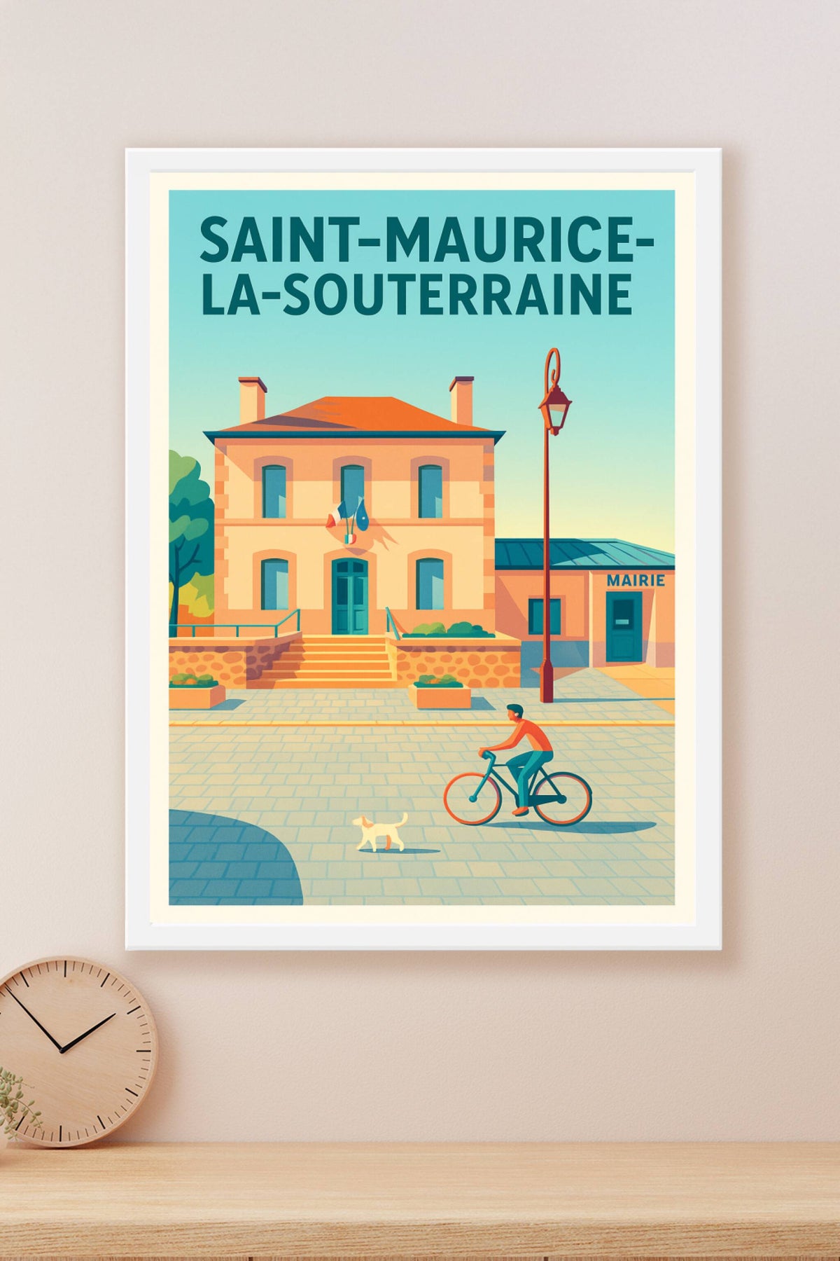 Affiche de Saint-Maurice-la-Souterraine - Charme et sérénité au cœur du village