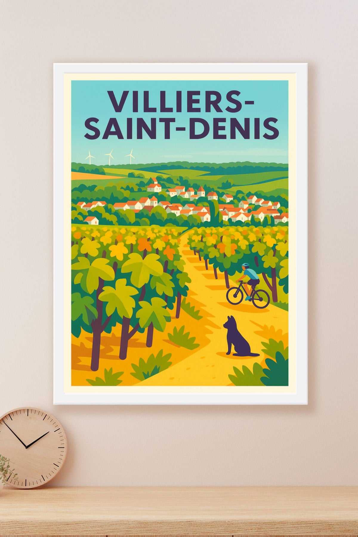 Affiche de Villiers-Saint-Denis - Évasion bucolique au cœur des vignobles