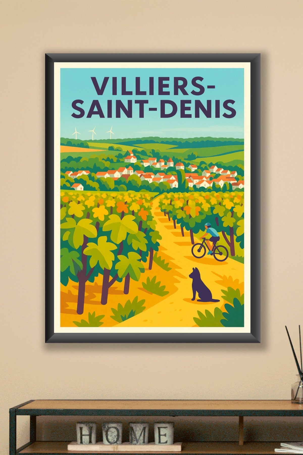 Affiche de Villiers-Saint-Denis - Évasion bucolique au cœur des vignobles