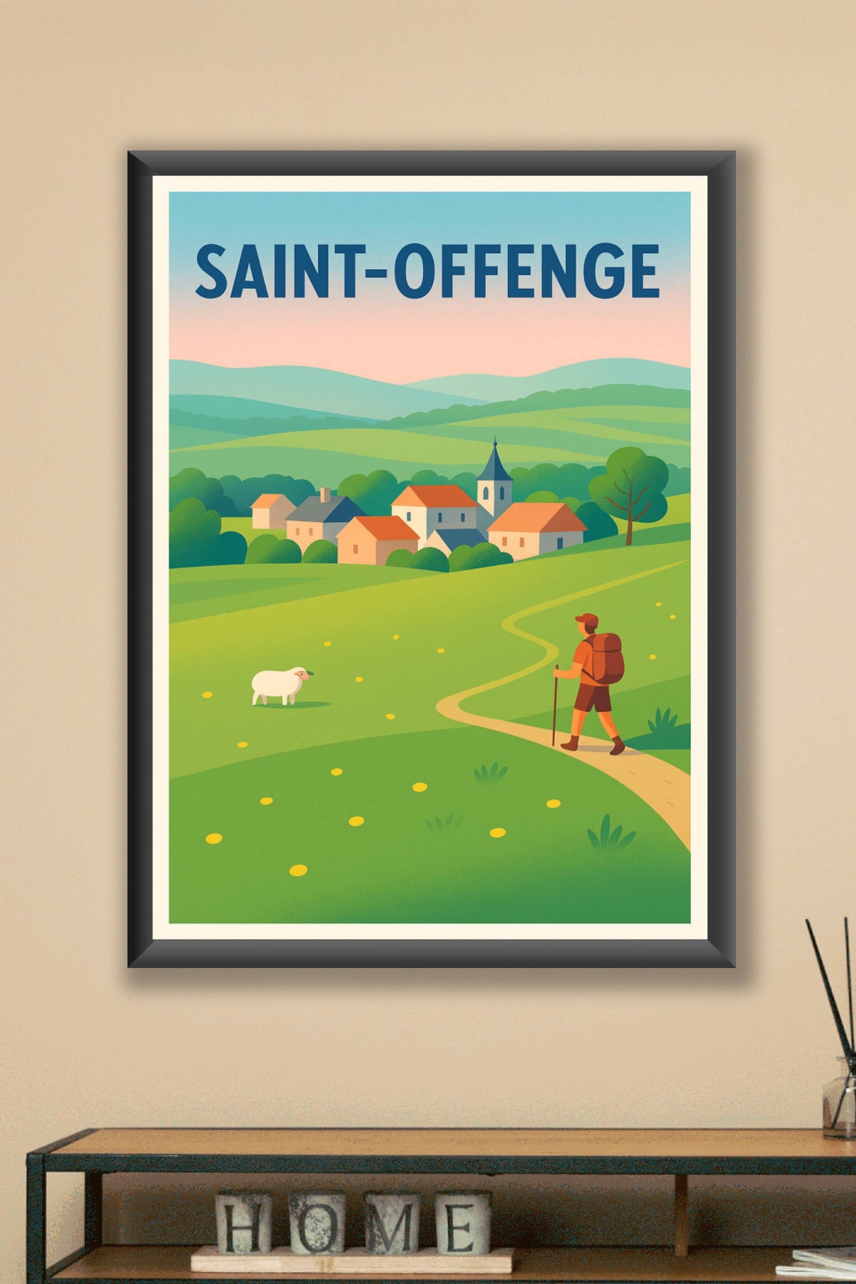 Affiche de Saint-Offenge - Échappée bucolique au cœur des Alpes
