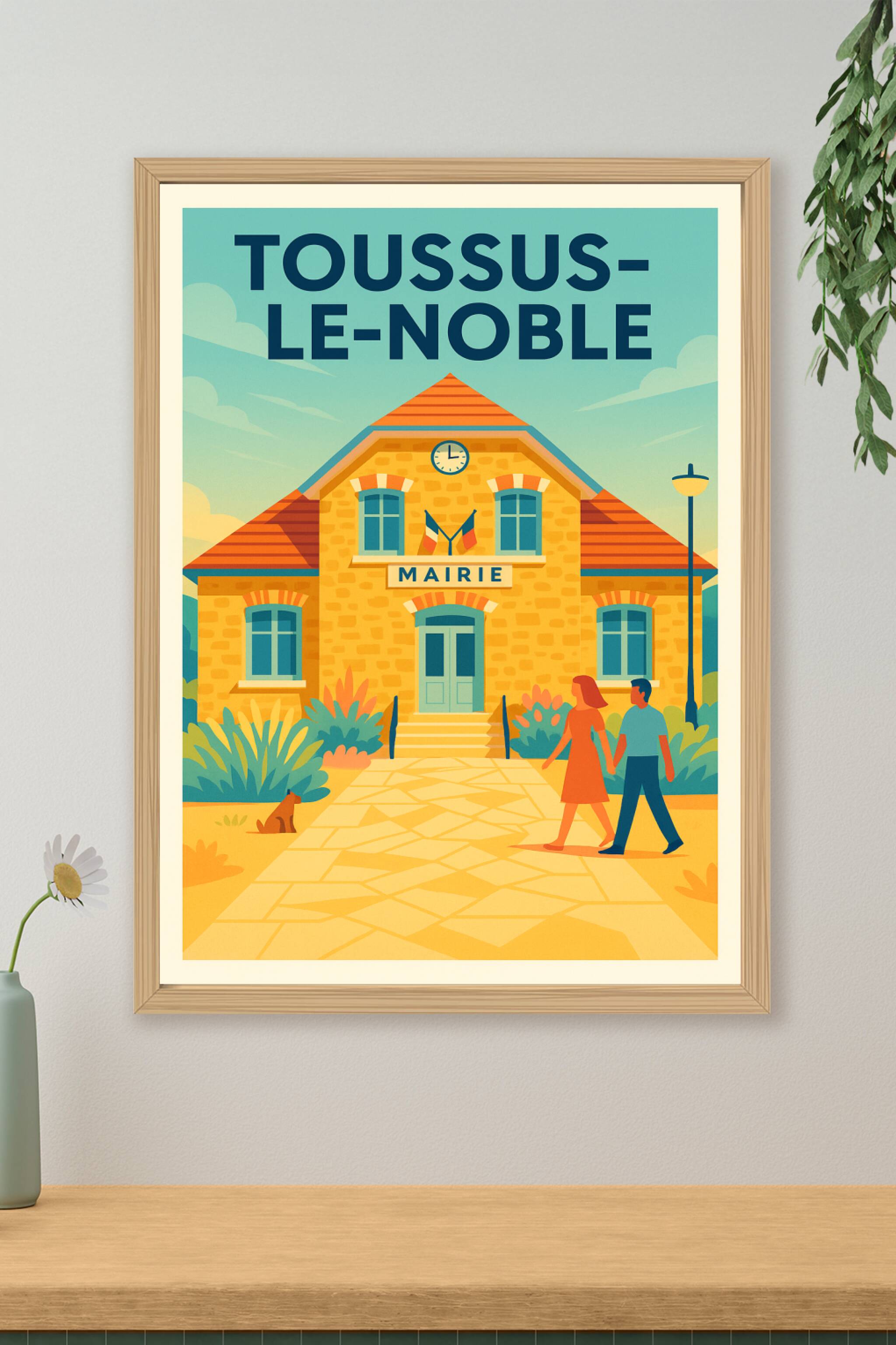 Affiche de Toussus-le-Noble - L'authenticité au cœur du village