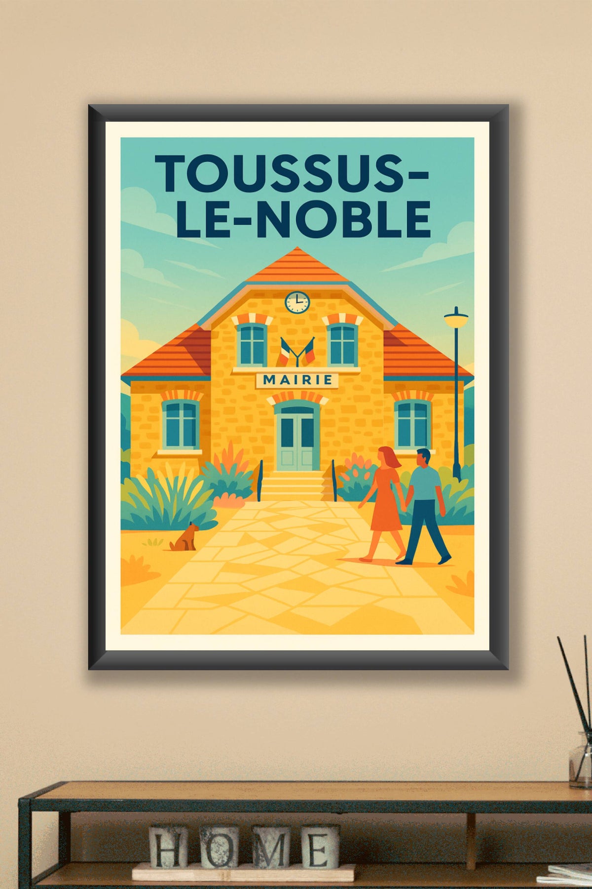 Affiche de Toussus-le-Noble - L'authenticité au cœur du village