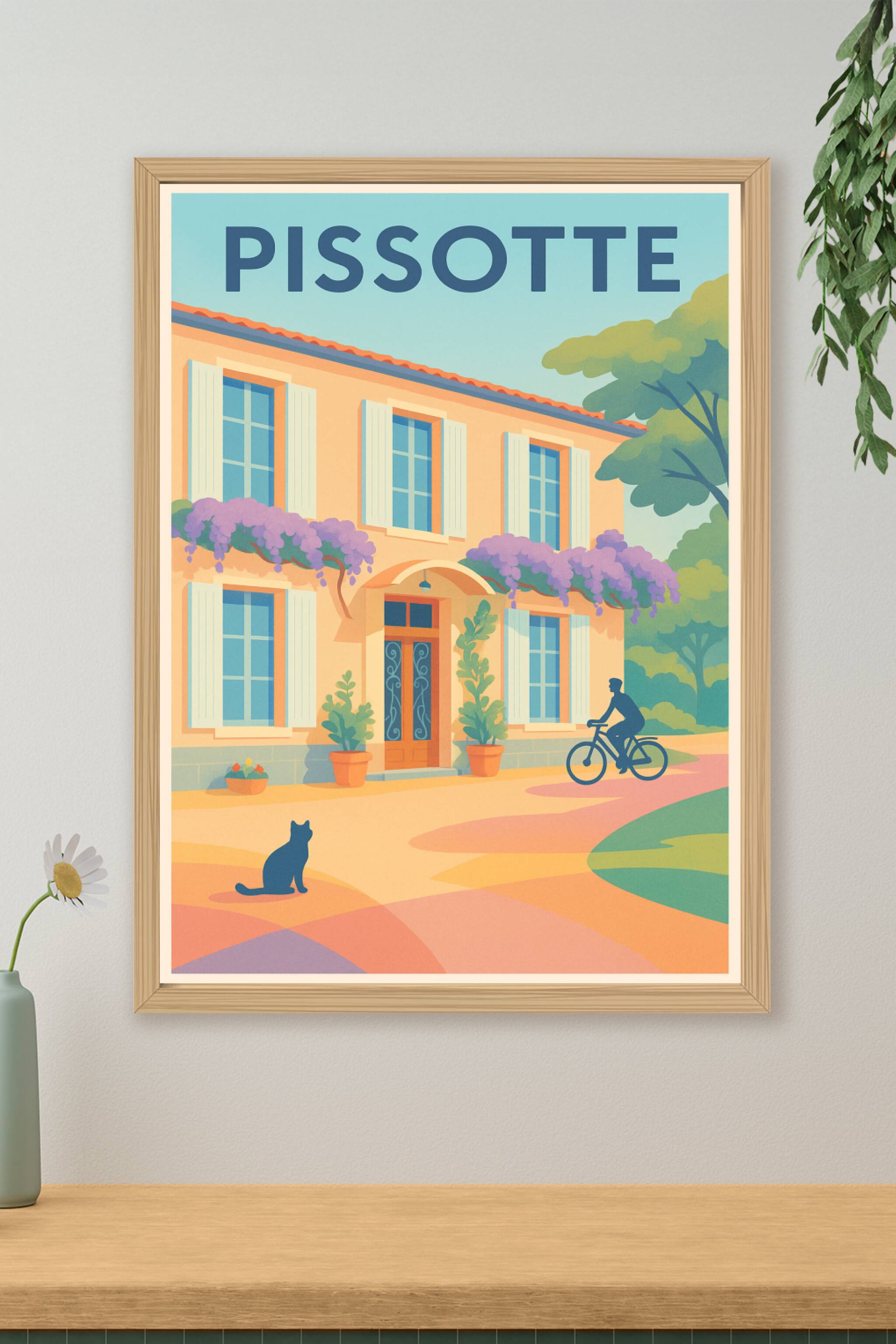 Affiche de Pissotte - Charme et quiétude d'une maison fleurie