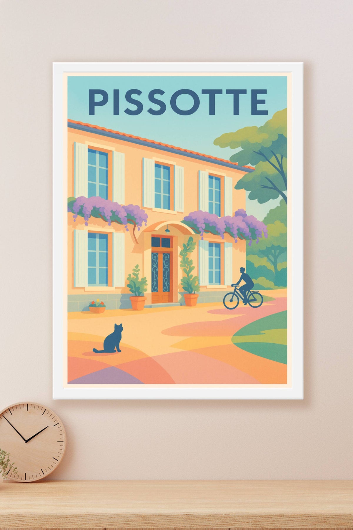 Affiche de Pissotte - Charme et quiétude d'une maison fleurie