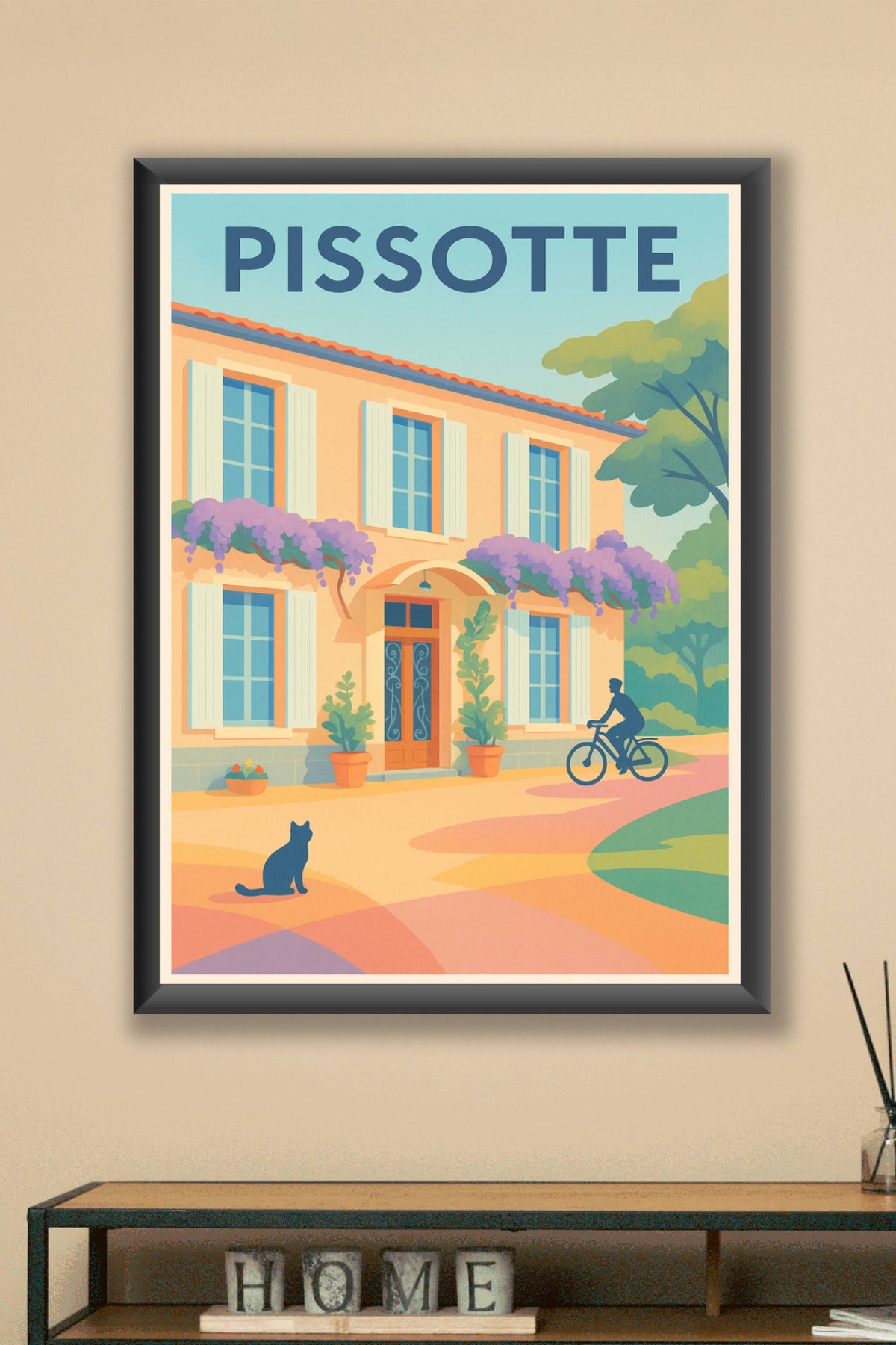 Affiche de Pissotte - Charme et quiétude d'une maison fleurie