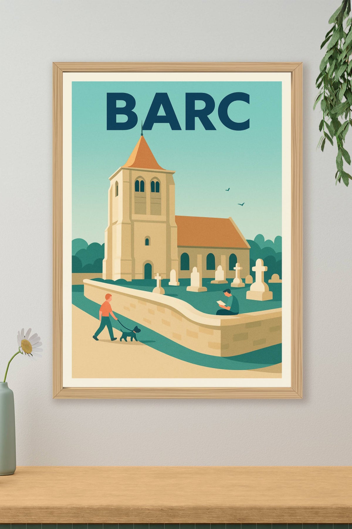 Affiche de Barc - Tranquillité au cœur du village