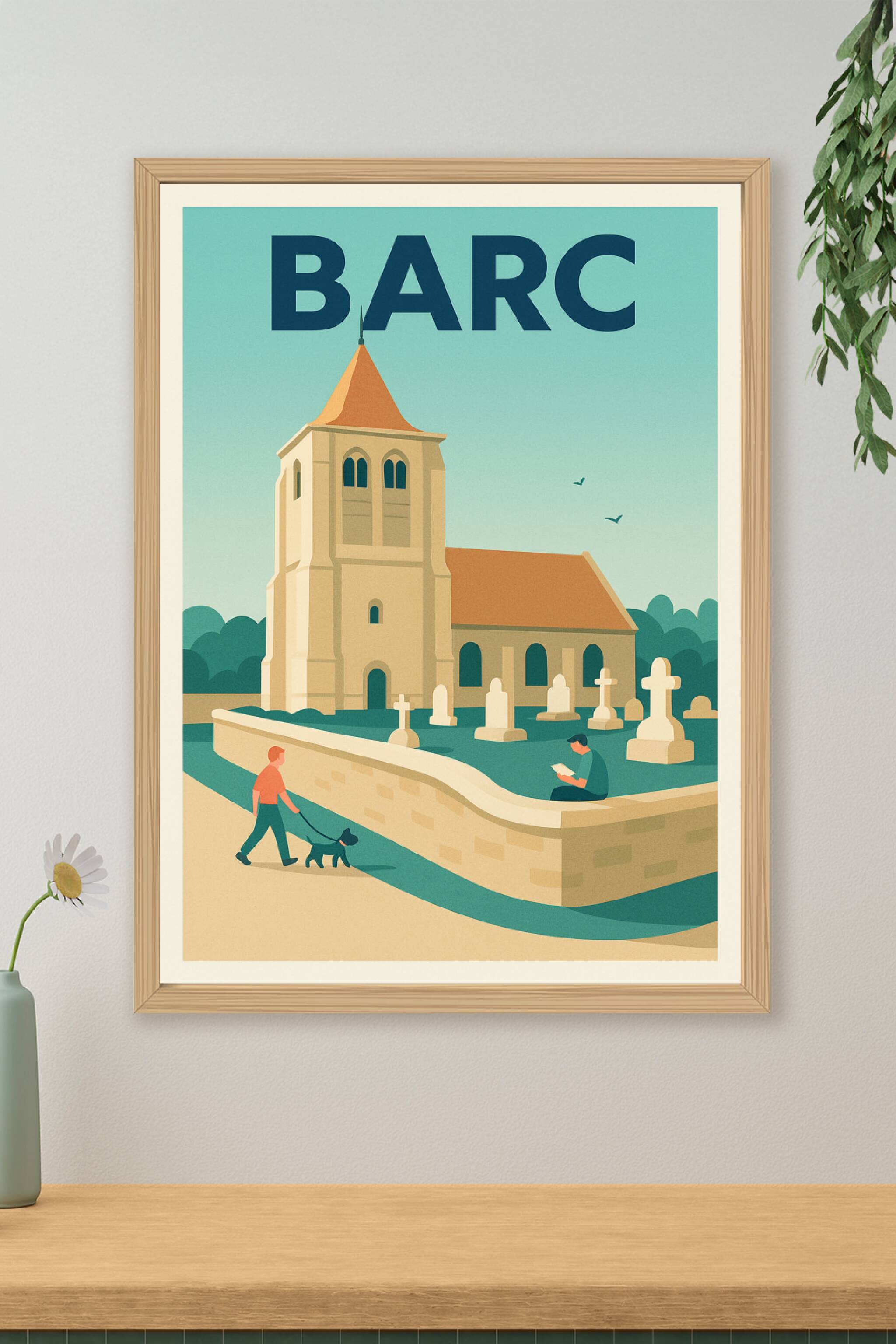 Affiche de Barc - Tranquillité au cœur du village