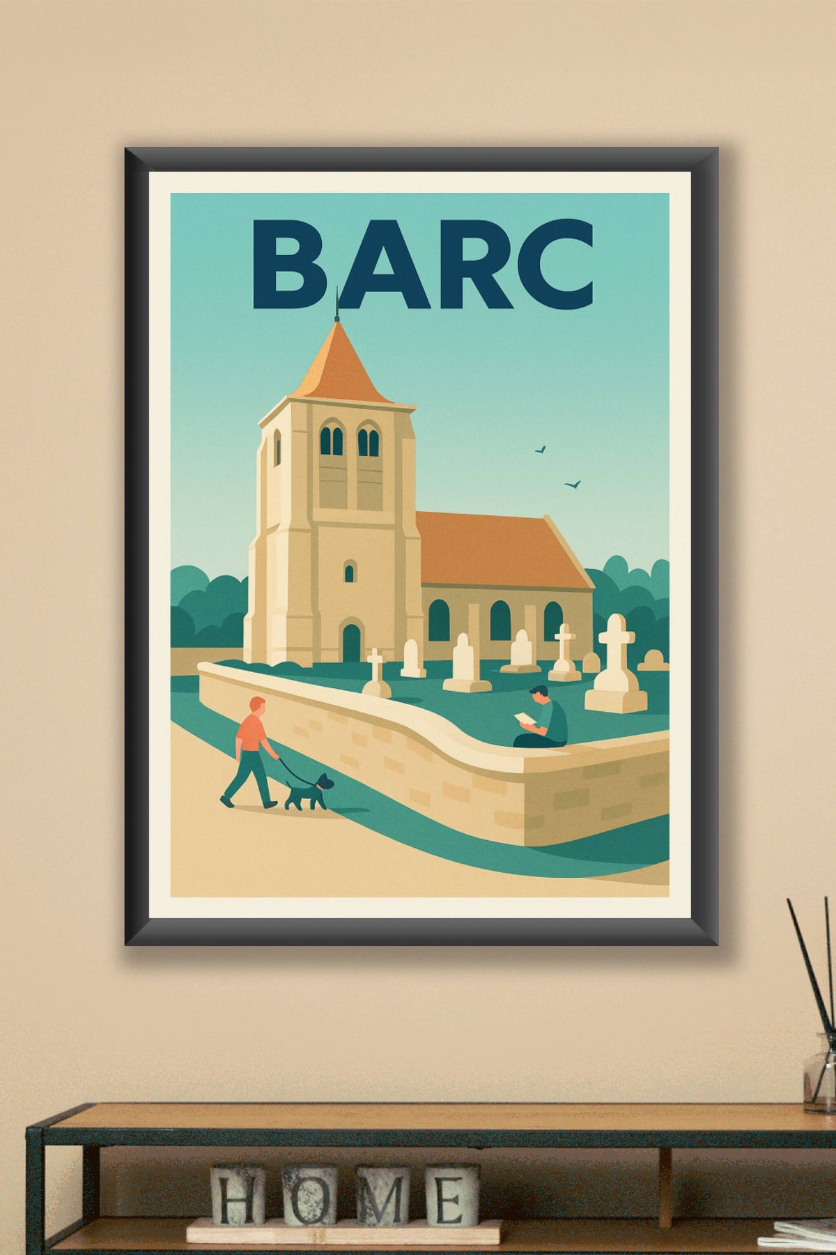 Affiche de Barc - Tranquillité au cœur du village