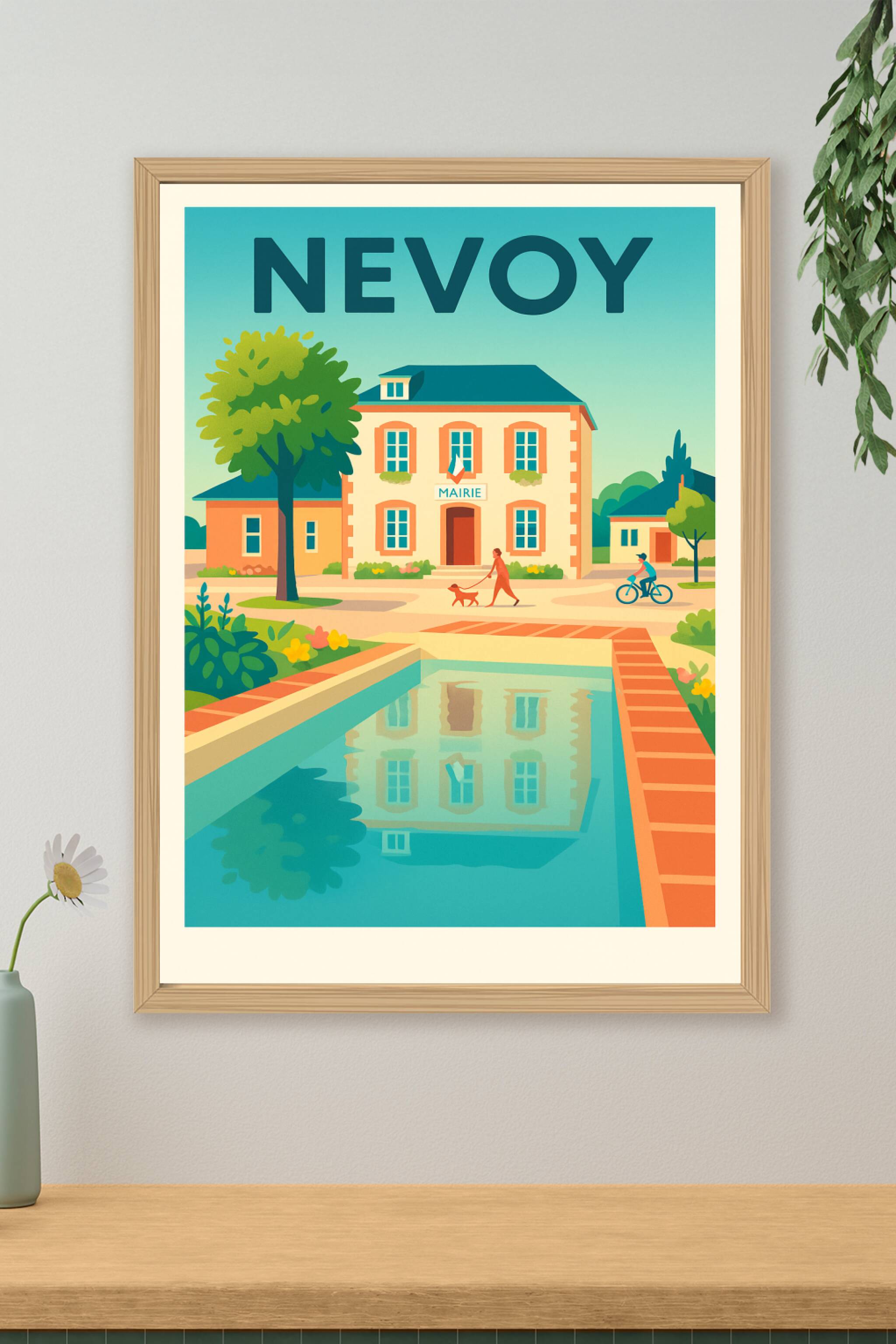 Affiche de Nevoy - Charme bucolique au cœur de la mairie