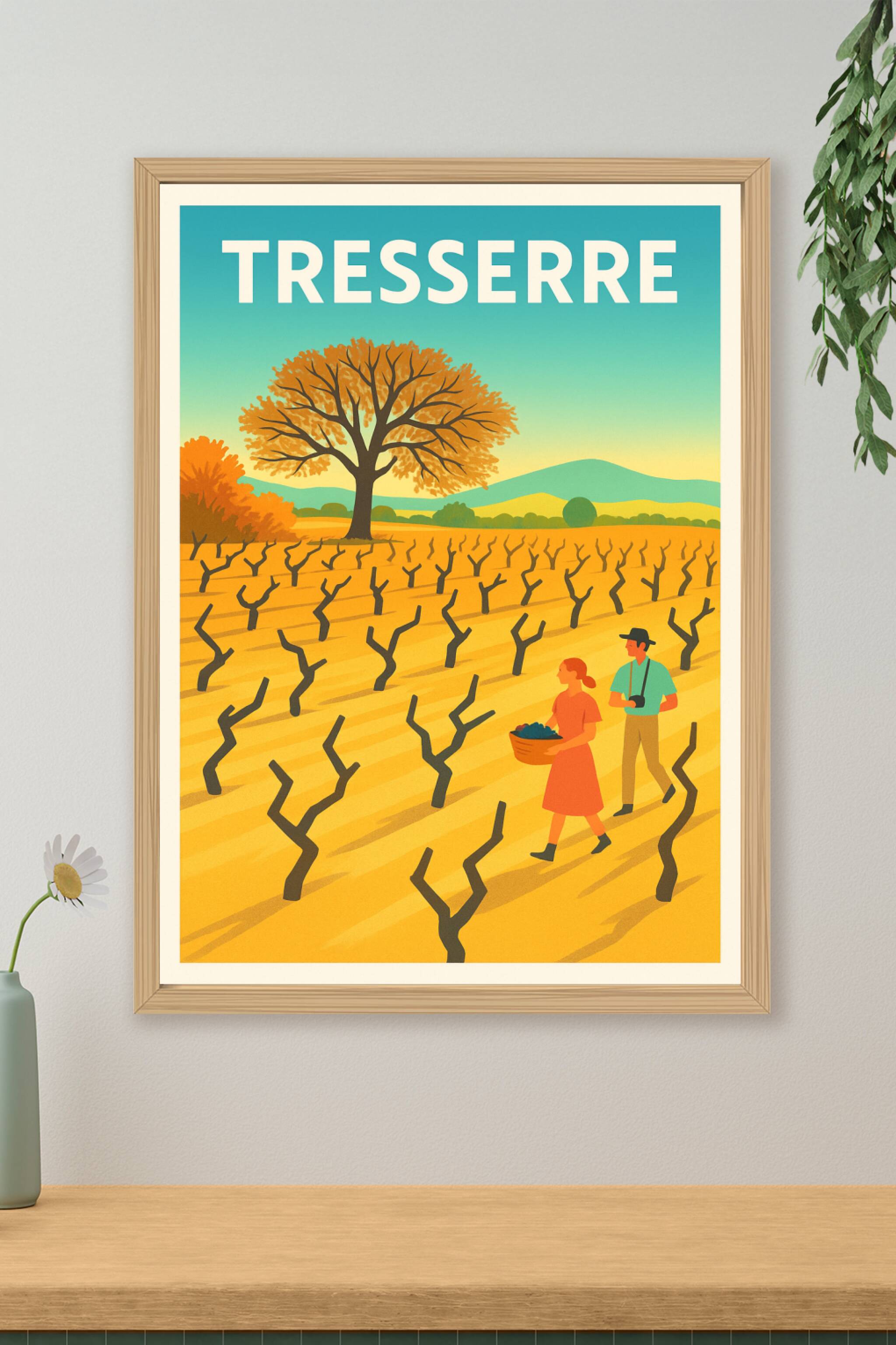 Affiche de Tresserre - L'Automne au Cœur des Vignes