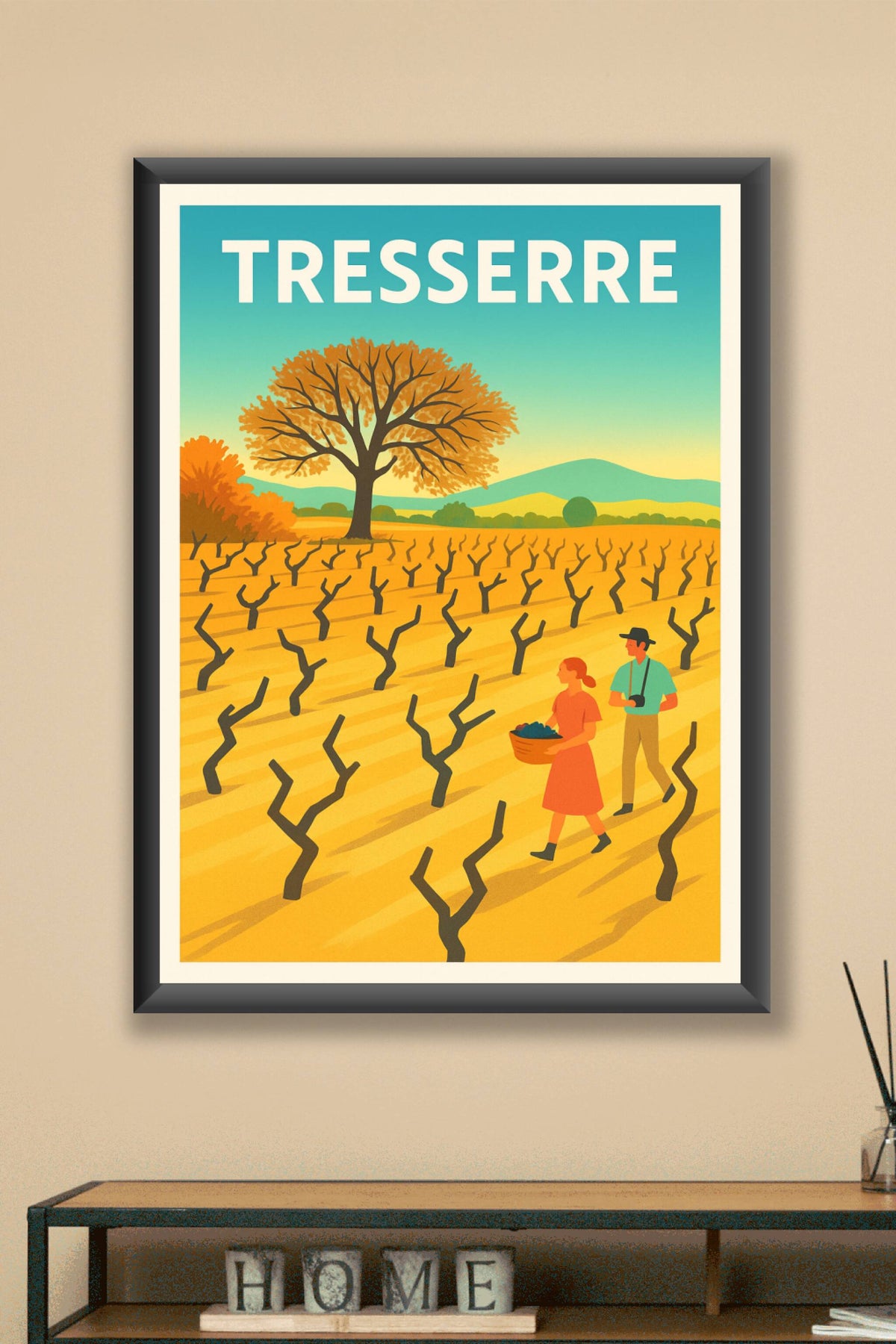 Affiche de Tresserre - L'Automne au Cœur des Vignes
