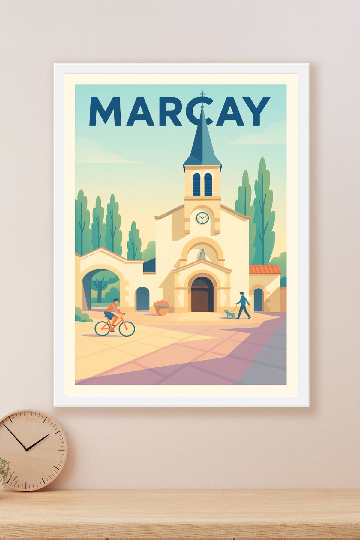 Affiche de Marçay - Charme et sérénité au cœur de la campagne