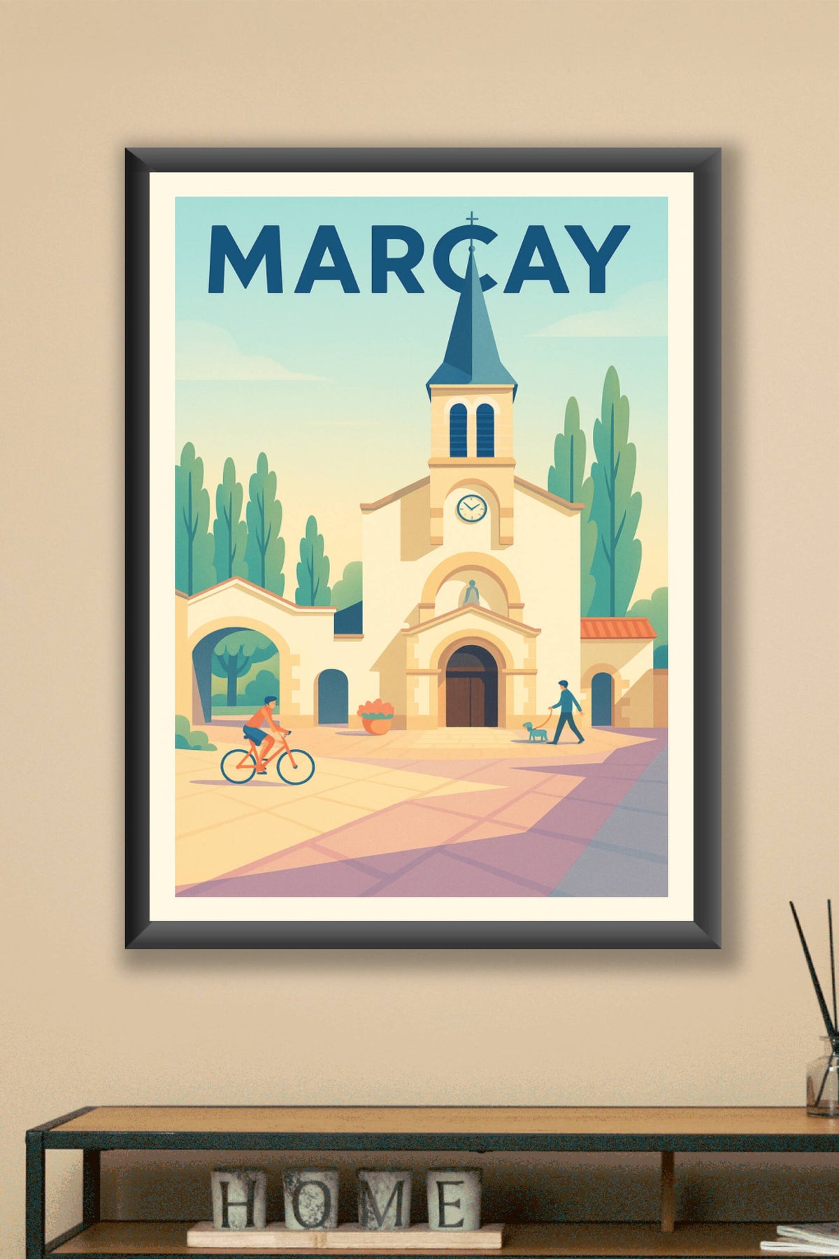 Affiche de Marçay - Charme et sérénité au cœur de la campagne