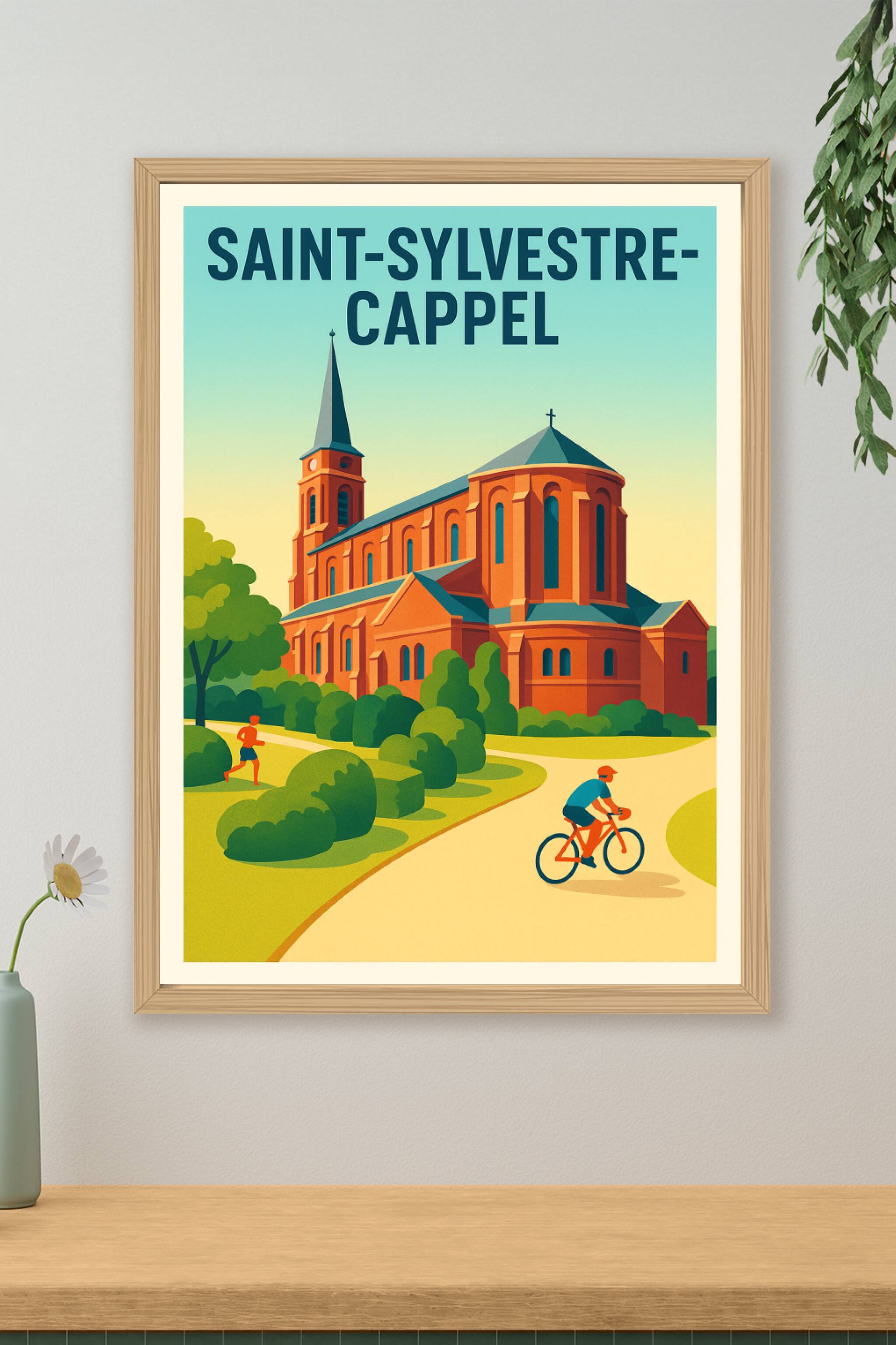Affiche de Saint-Sylvestre-Cappel - Charme et sérénité au cœur du Nord