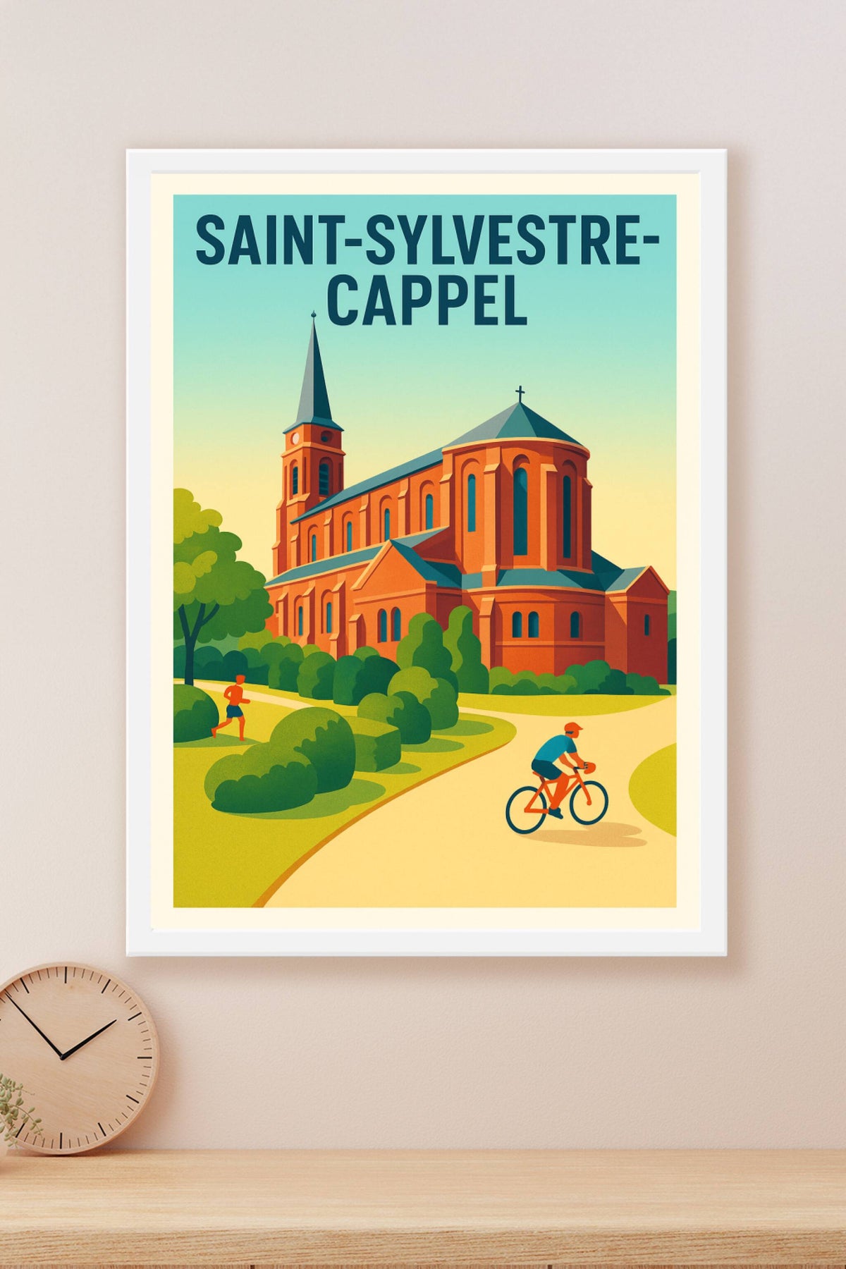Affiche de Saint-Sylvestre-Cappel - Charme et sérénité au cœur du Nord