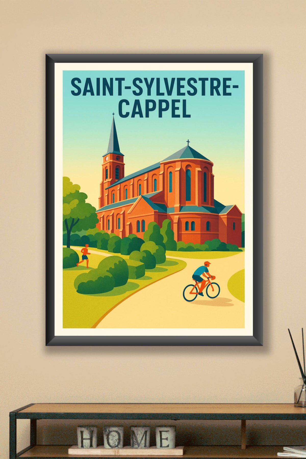 Affiche de Saint-Sylvestre-Cappel - Charme et sérénité au cœur du Nord