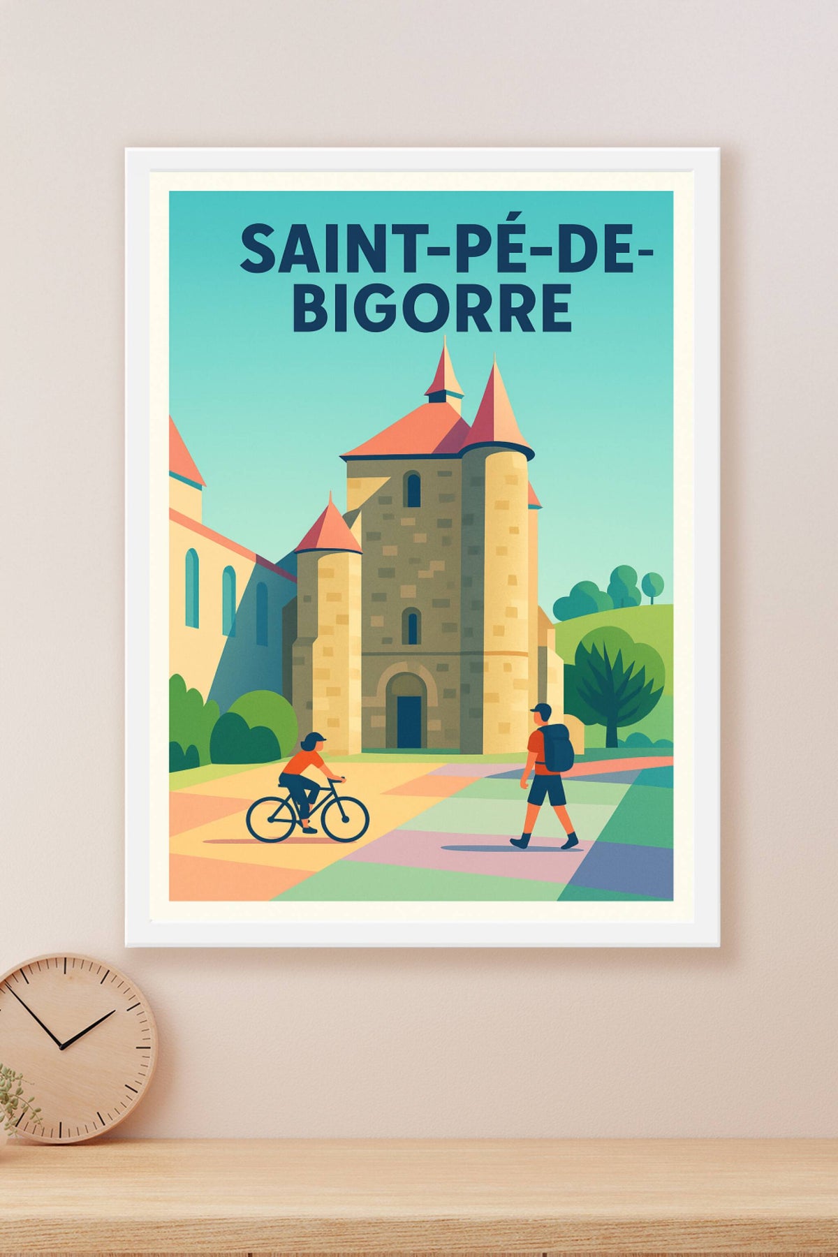 Affiche de Saint-Pé-de-Bigorre - Charme historique et découvertes en plein air