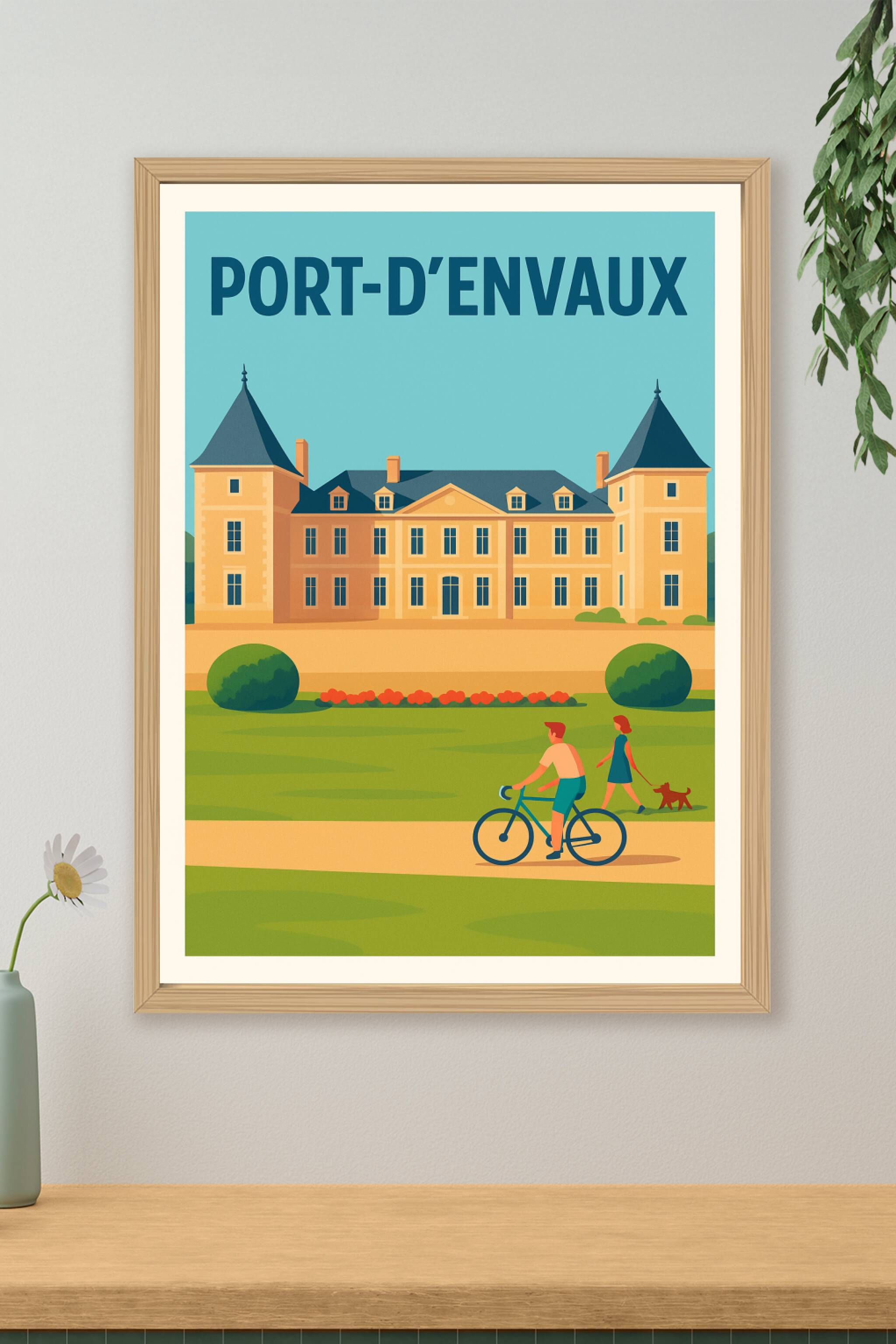 Affiche de Port-d'Envaux - Charme et sérénité au cœur de la ville